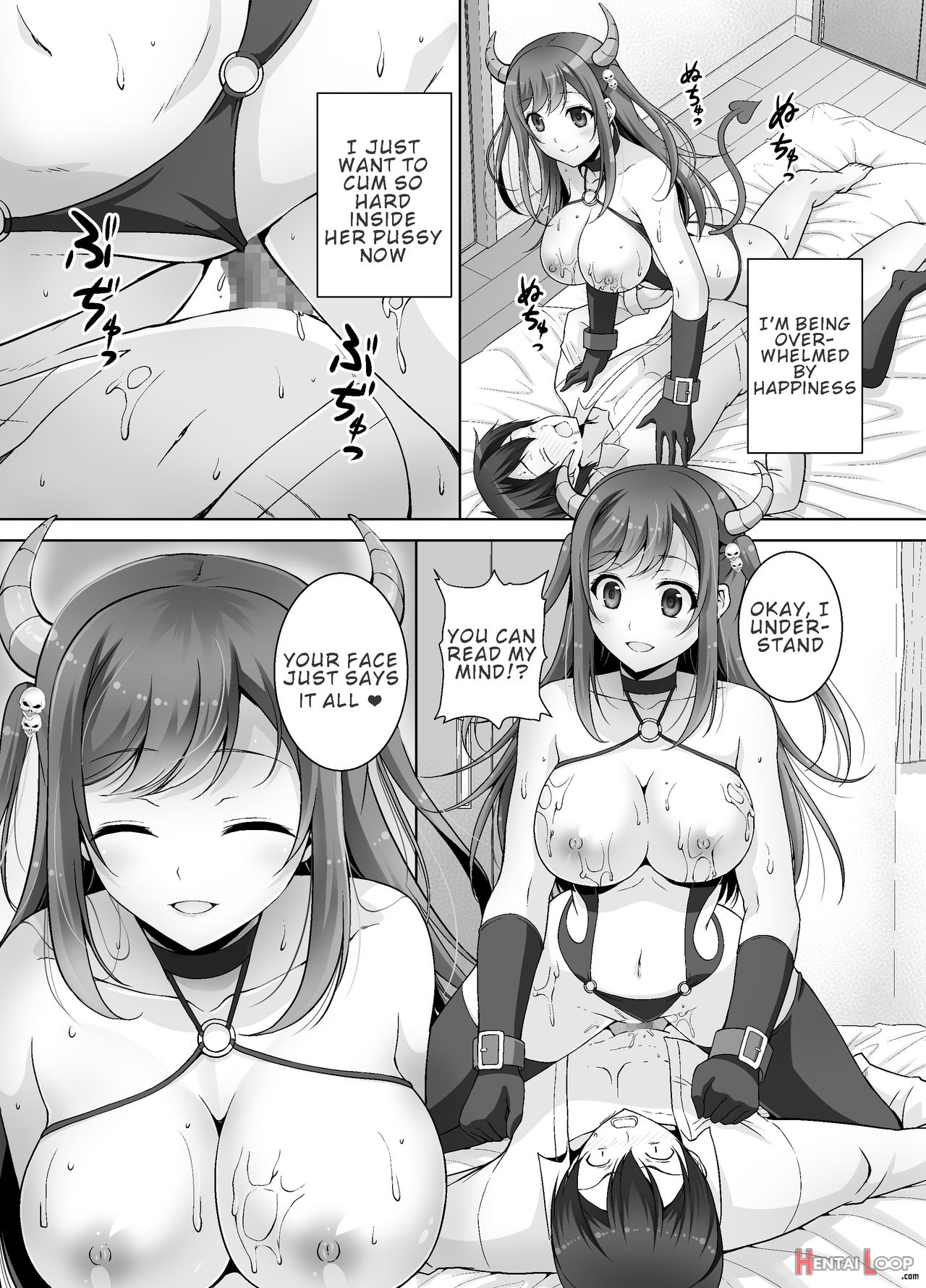 A Very Naughty Succubus Onee-chan's Motherly Sex page 14