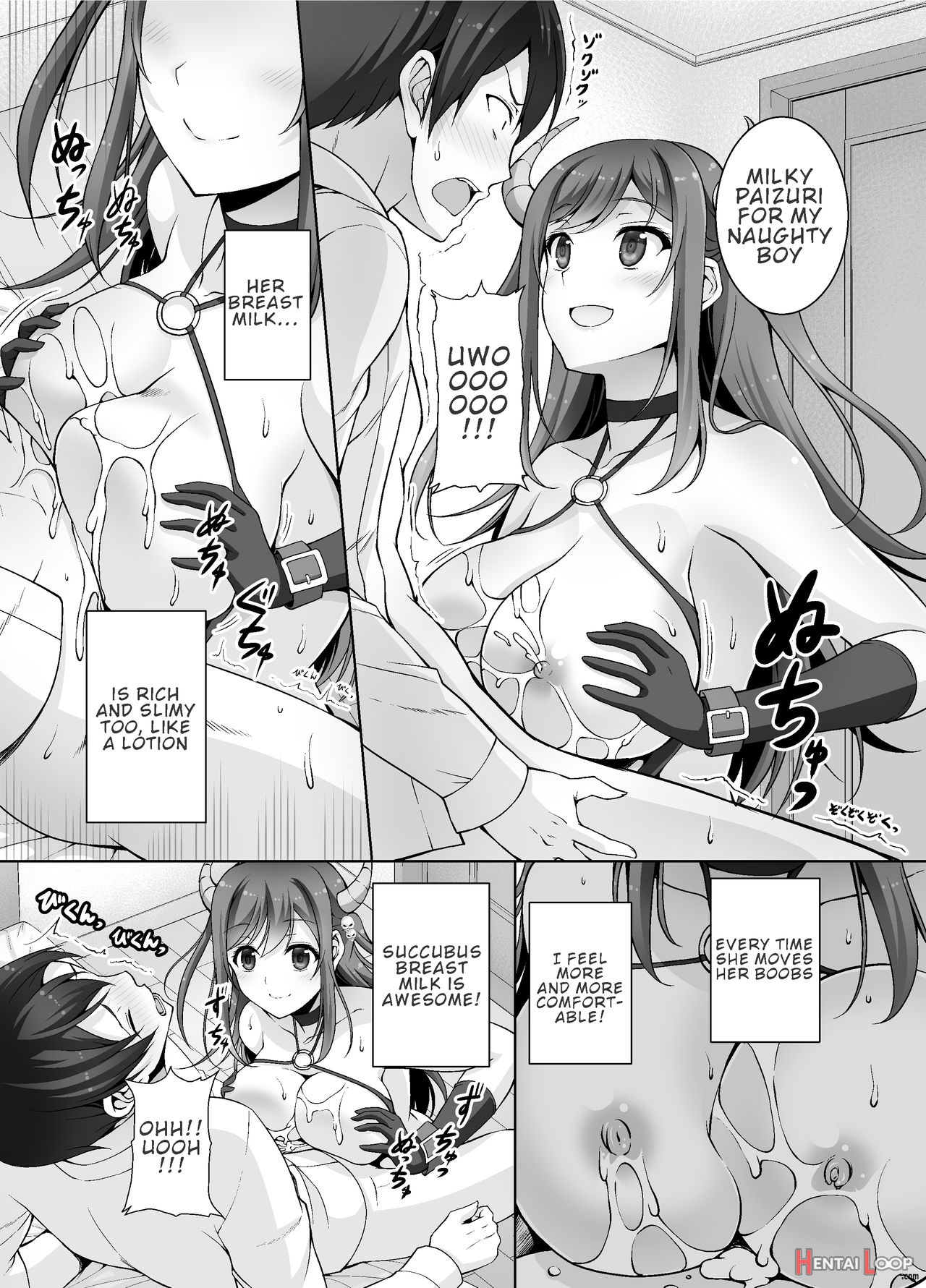 A Very Naughty Succubus Onee-chan's Motherly Sex page 8