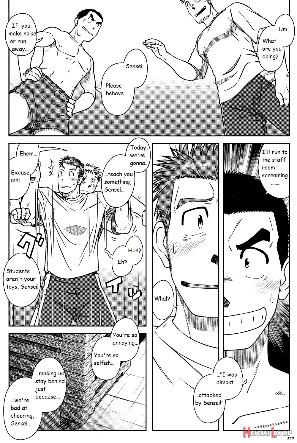 Akitaku Kikaku Ossu page 9