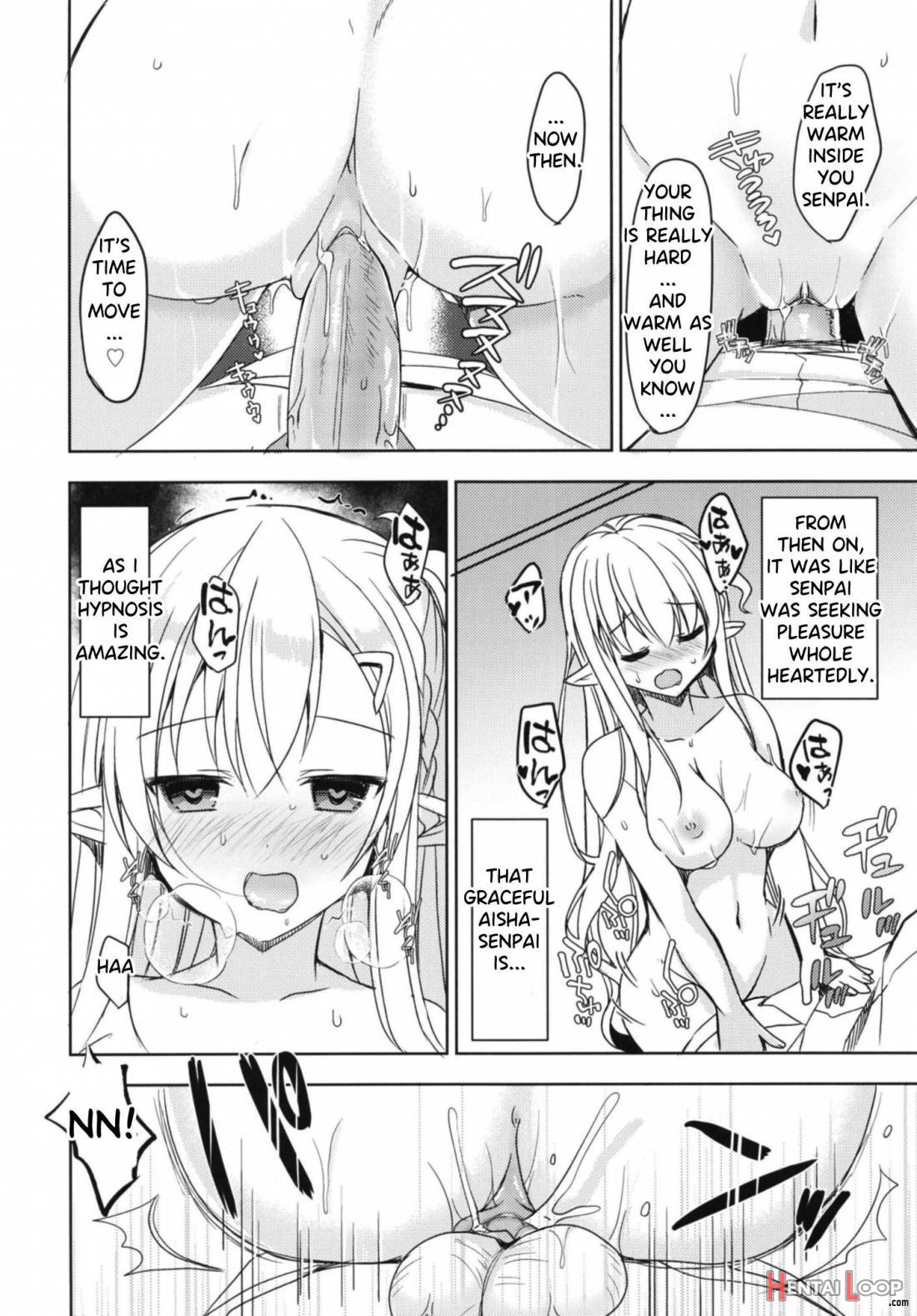 Akogare No Elf Senpai Ni, Ecchi Na Saiminjutsu Kakete Mita. page 13