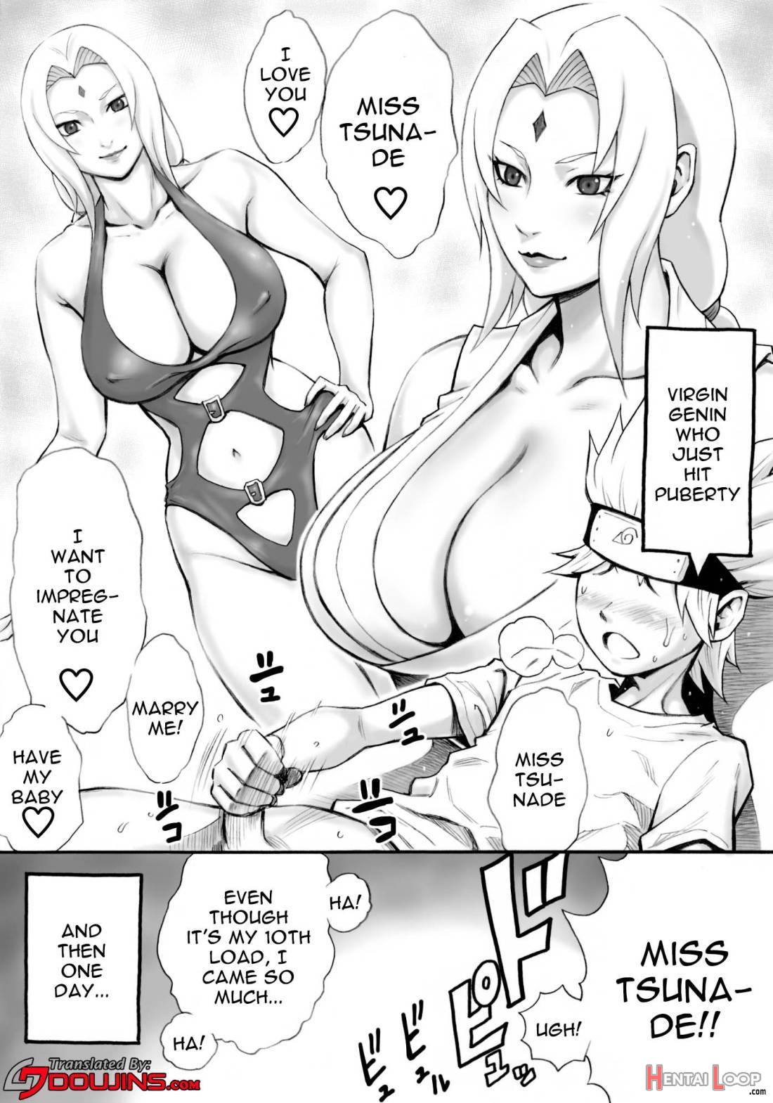 Akogare No Tsunade-sama O Zettai Ninshin Sasetai page 2