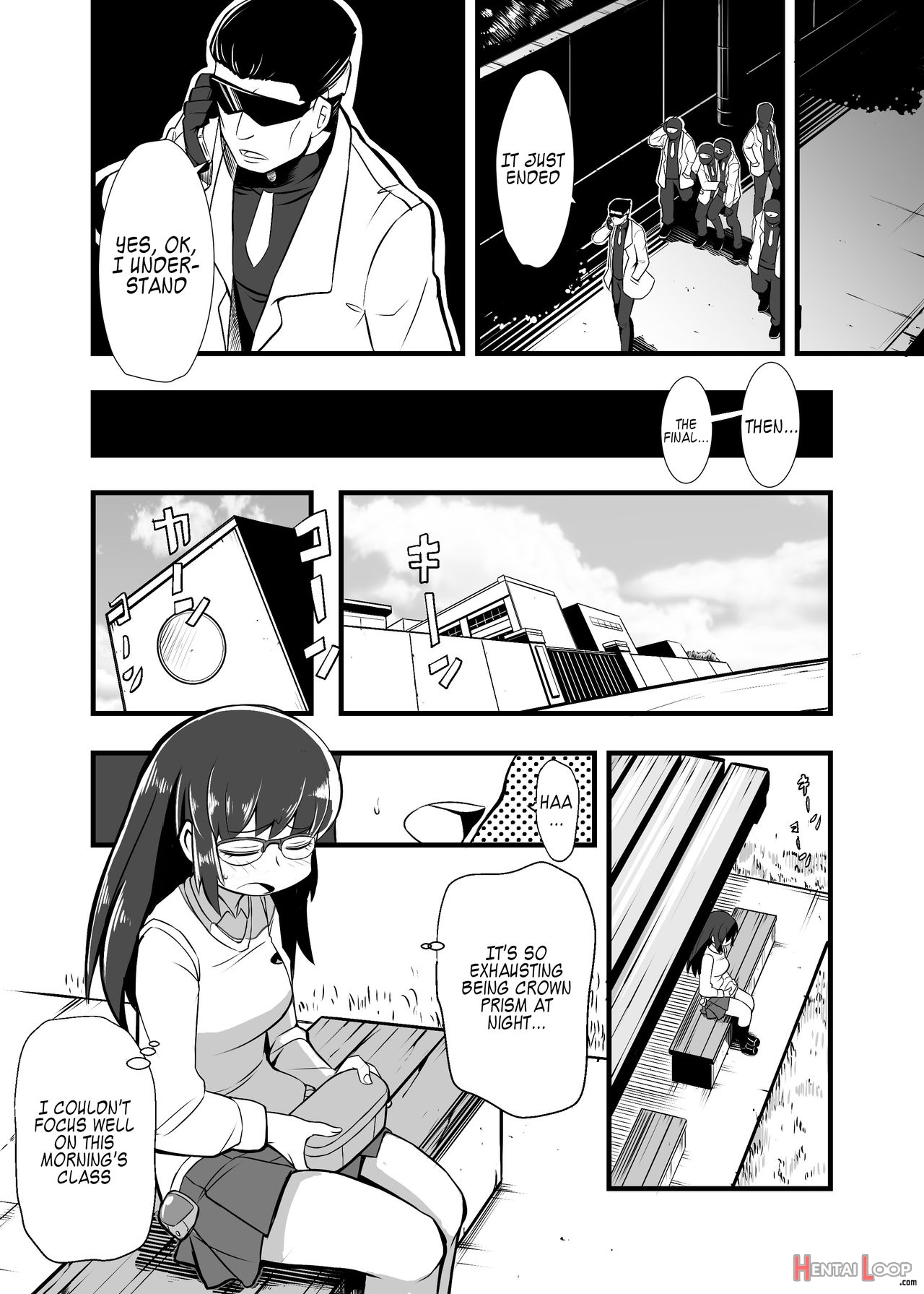 Aku No Soshiki Ni Haiboku Shite Ryoujoku Sareru Henshin Heroine Prism Crown page 12