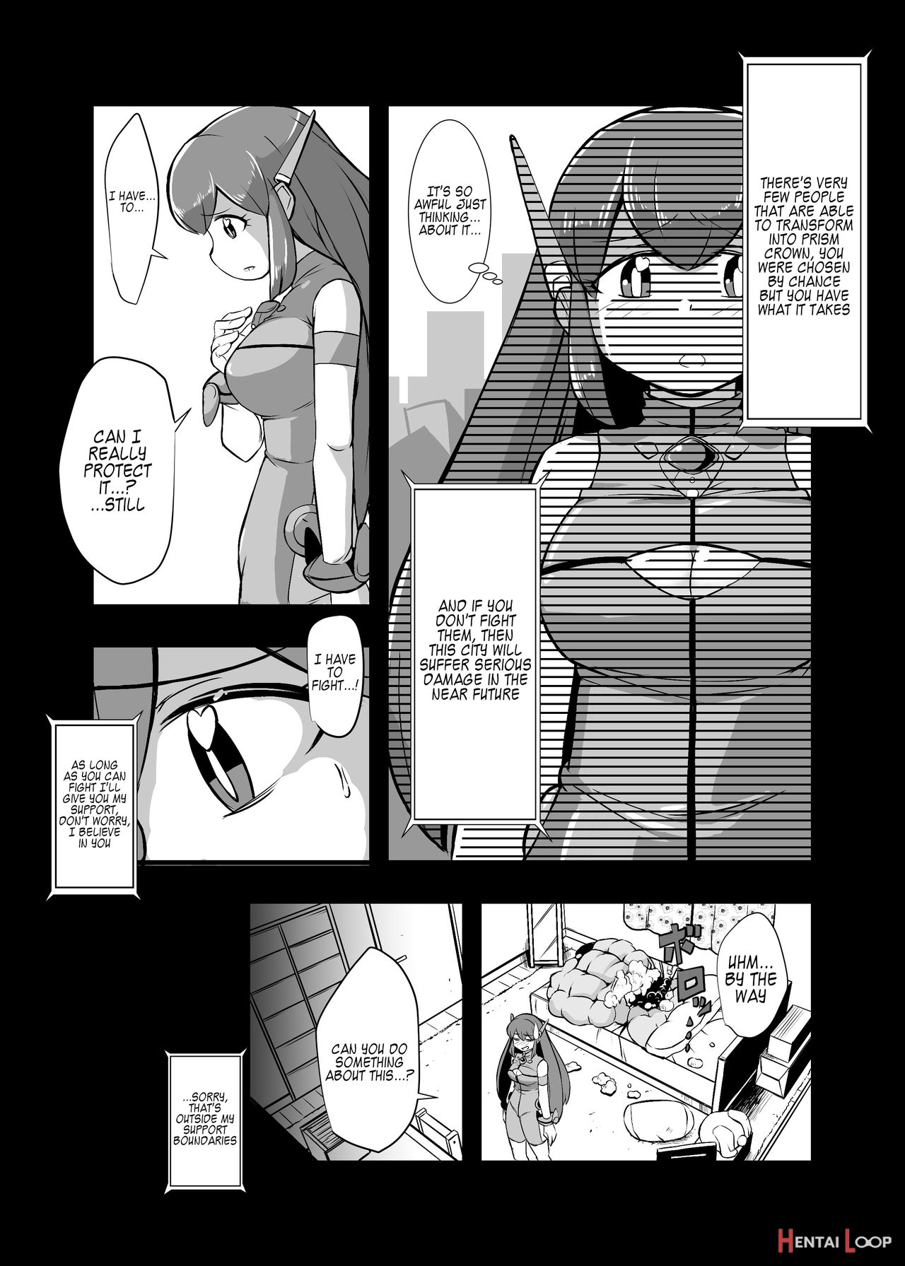 Aku No Soshiki Ni Haiboku Shite Ryoujoku Sareru Henshin Heroine Prism Crown page 41