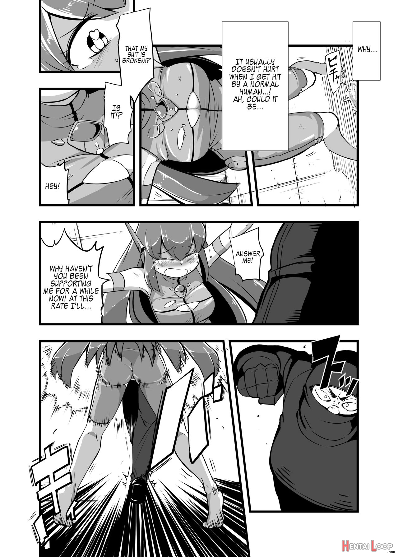 Aku No Soshiki Ni Haiboku Shite Ryoujoku Sareru Henshin Heroine Prism Crown page 45