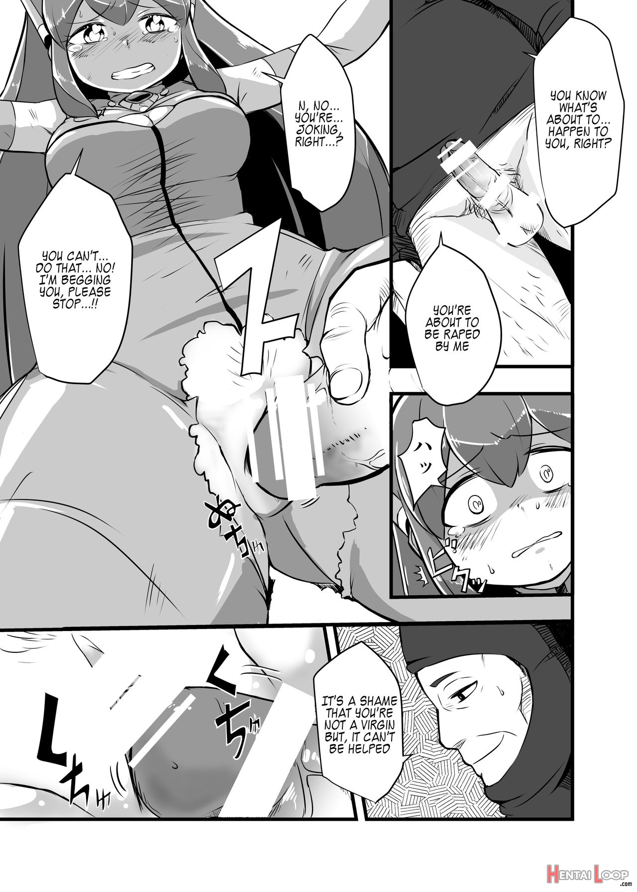 Aku No Soshiki Ni Haiboku Shite Ryoujoku Sareru Henshin Heroine Prism Crown page 47