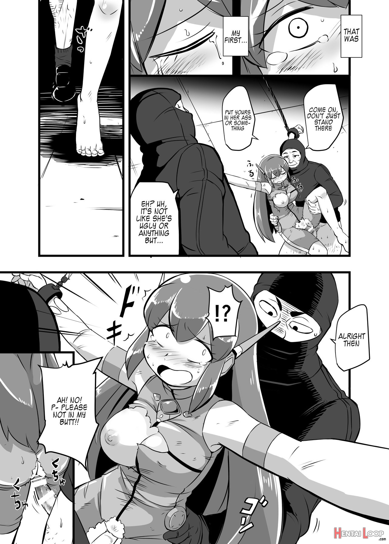 Aku No Soshiki Ni Haiboku Shite Ryoujoku Sareru Henshin Heroine Prism Crown page 51