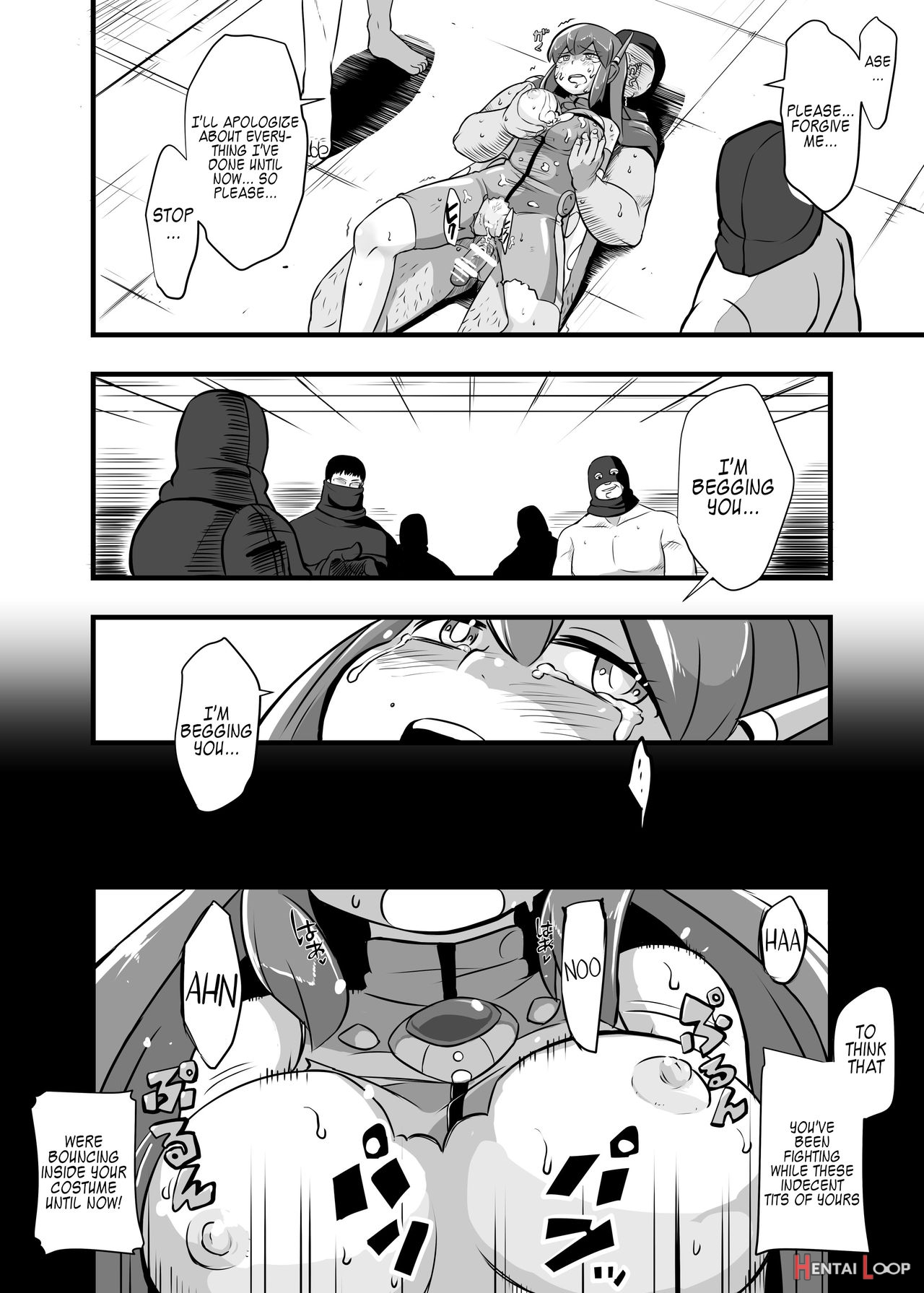 Aku No Soshiki Ni Haiboku Shite Ryoujoku Sareru Henshin Heroine Prism Crown page 62