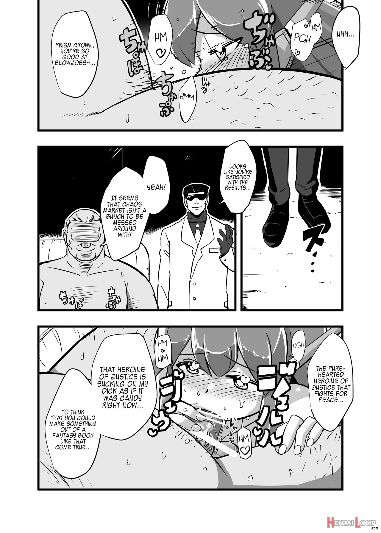 Aku No Soshiki Ni Haiboku Shite Ryoujoku Sareru Henshin Heroine Prism Crown page 67