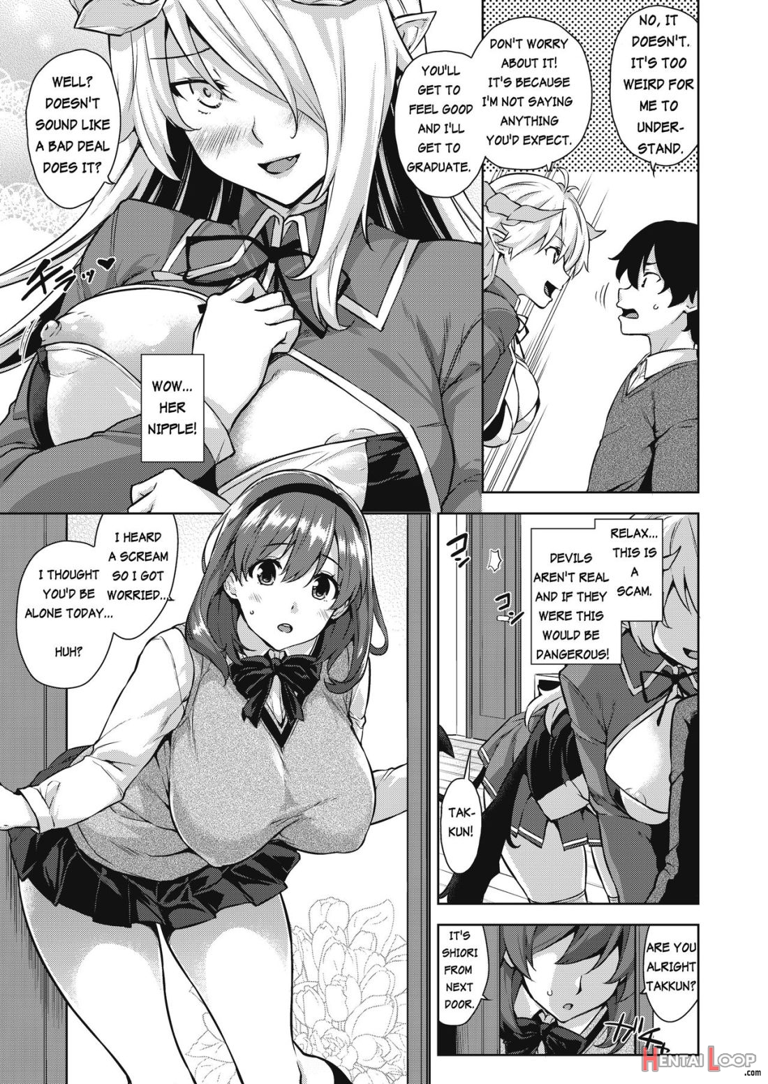 Akuma De Jk! -makai Appli De Harem Shiken- Ch. 1 page 4