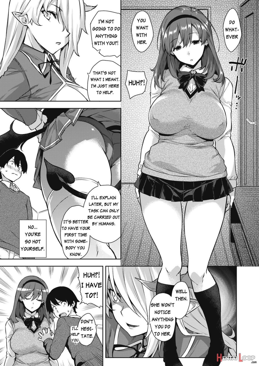 Akuma De Jk! -makai Appli De Harem Shiken- Ch. 1 page 6