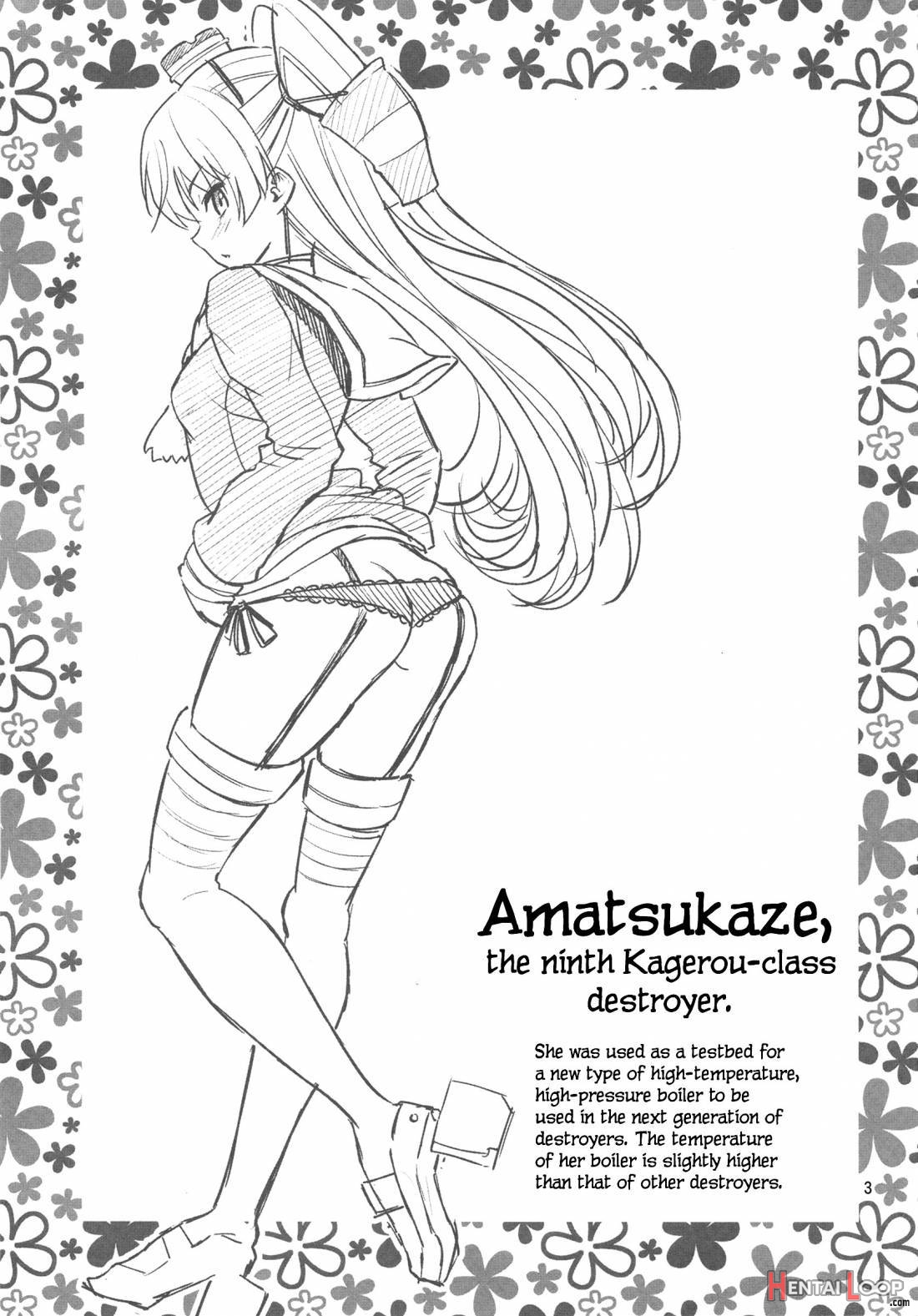 Amatsukaze Sweats A Lot page 2