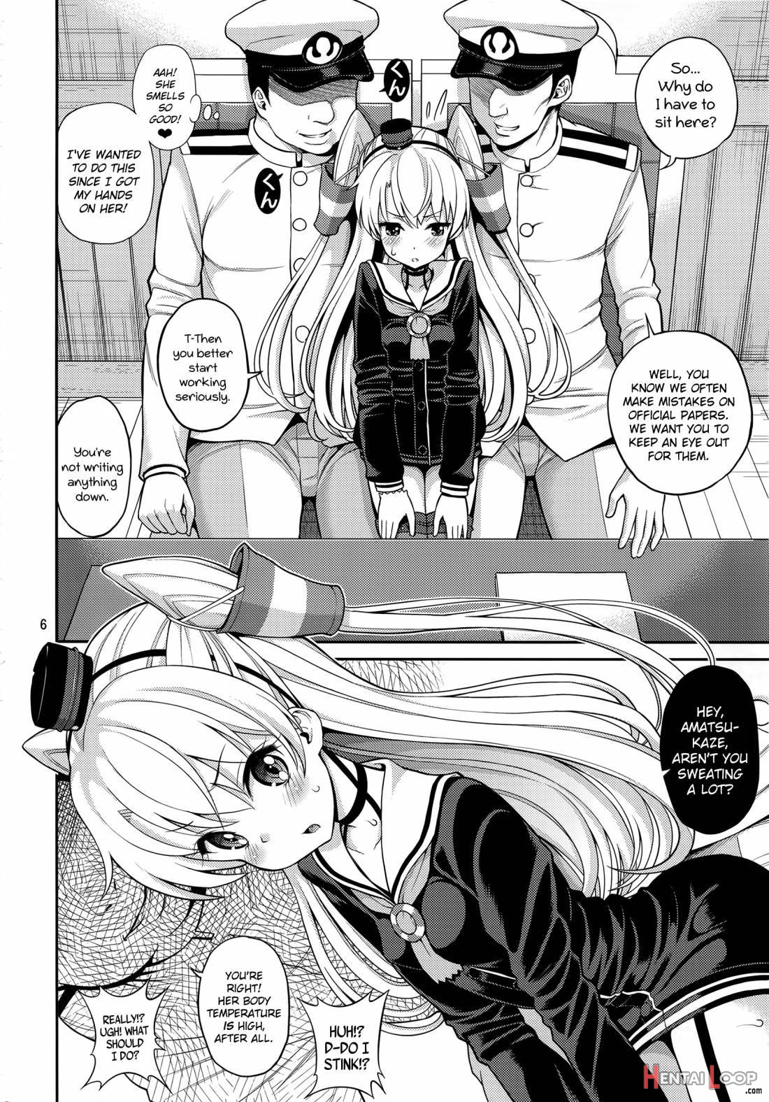 Amatsukaze Sweats A Lot page 4