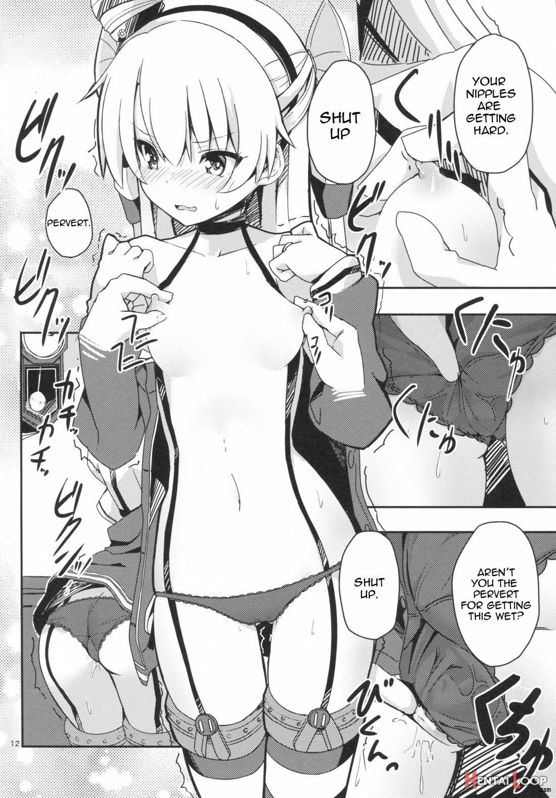 Amatsukaze To Tetsuya De H Shinagara Houkokusho page 11