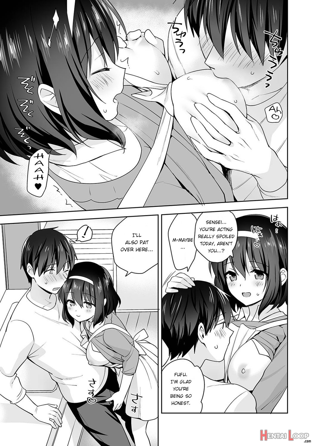 Amayakashi Jouzu No Nagasato-san ~hokenshitsu De Yoshi Yoshi Ecchi!~ Ch. 10 page 12