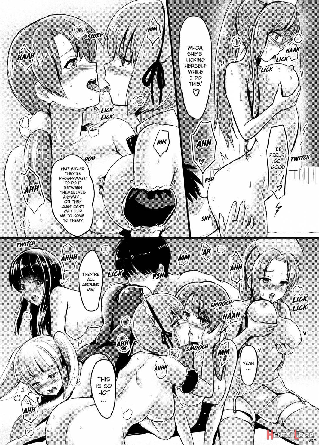 Androids For Sale! My Very Own Harem page 16