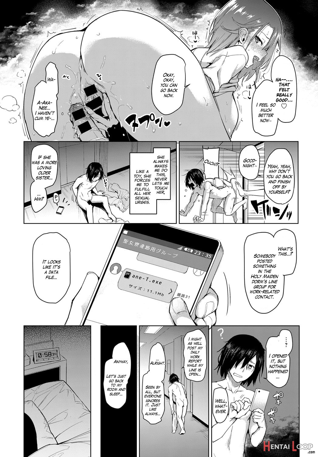 Ane Taiken Jogakuryou 1the Girls' Dormitory page 8