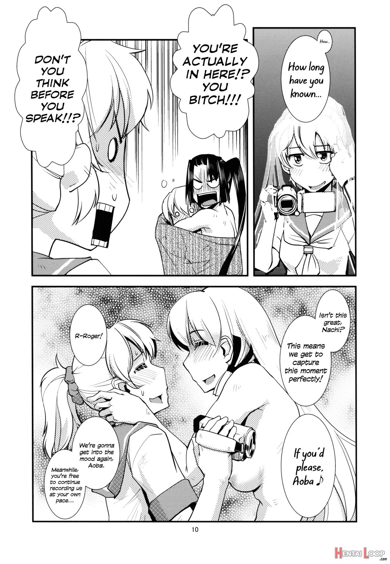 Aoba's Unexpected Secret Report page 12