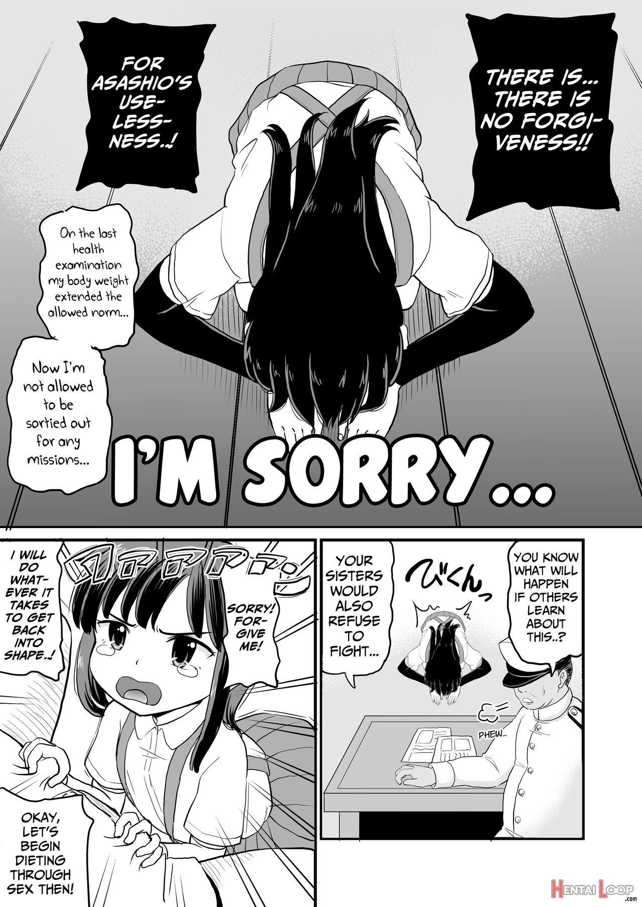 Asashio Is Not Fat !! page 3