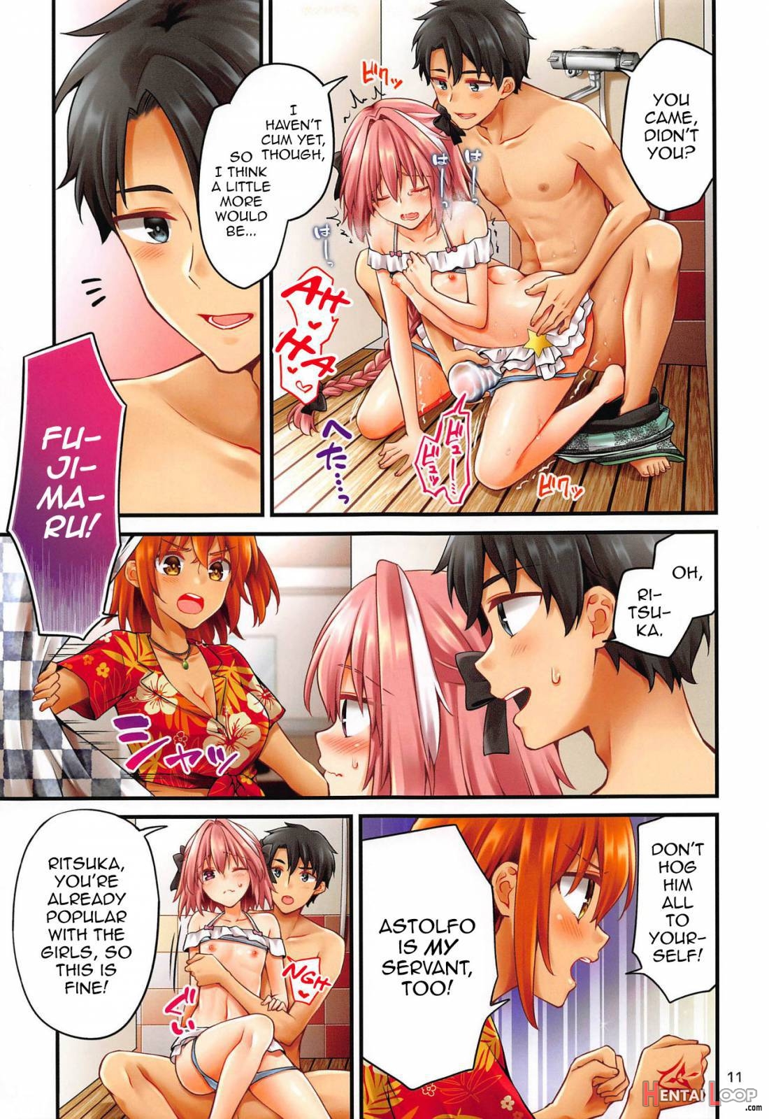 Astolfo-kun Ga Gudas Ni Ecchi Na Koto Sarechau Hon page 10