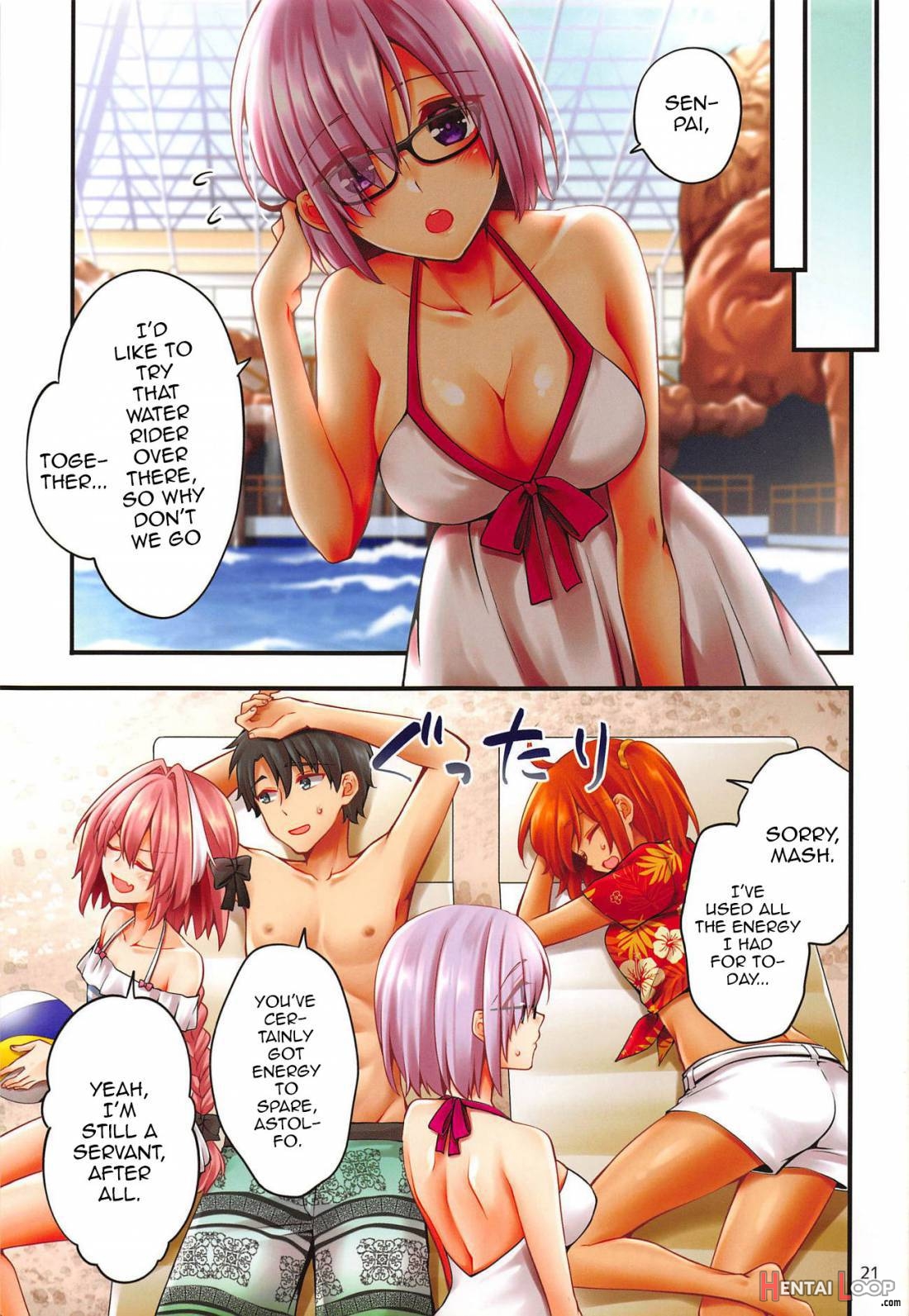 Astolfo-kun Ga Gudas Ni Ecchi Na Koto Sarechau Hon page 20