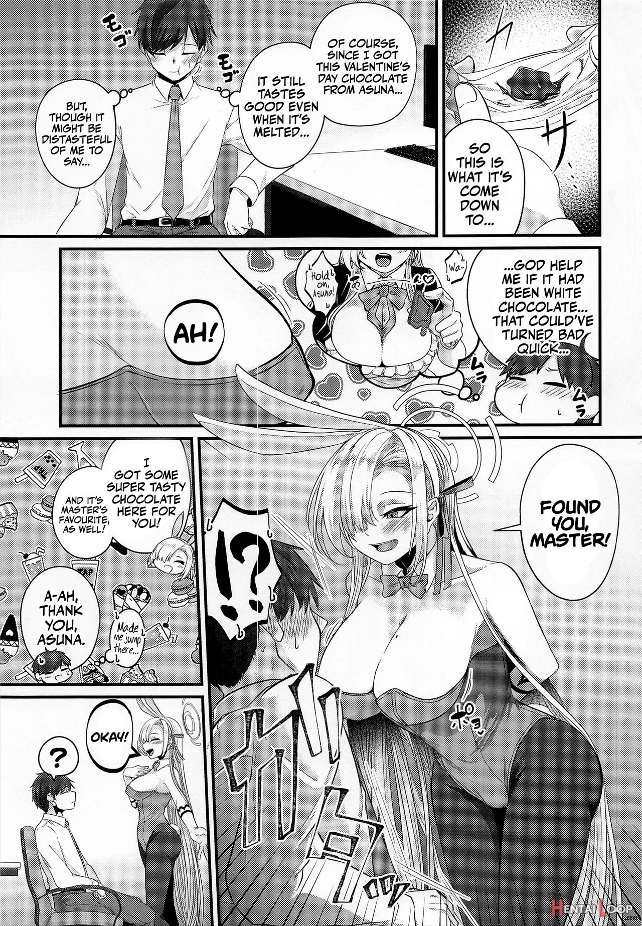 Asuna Bunny With Chocolate - Let's Play Hide-and-seek page 2