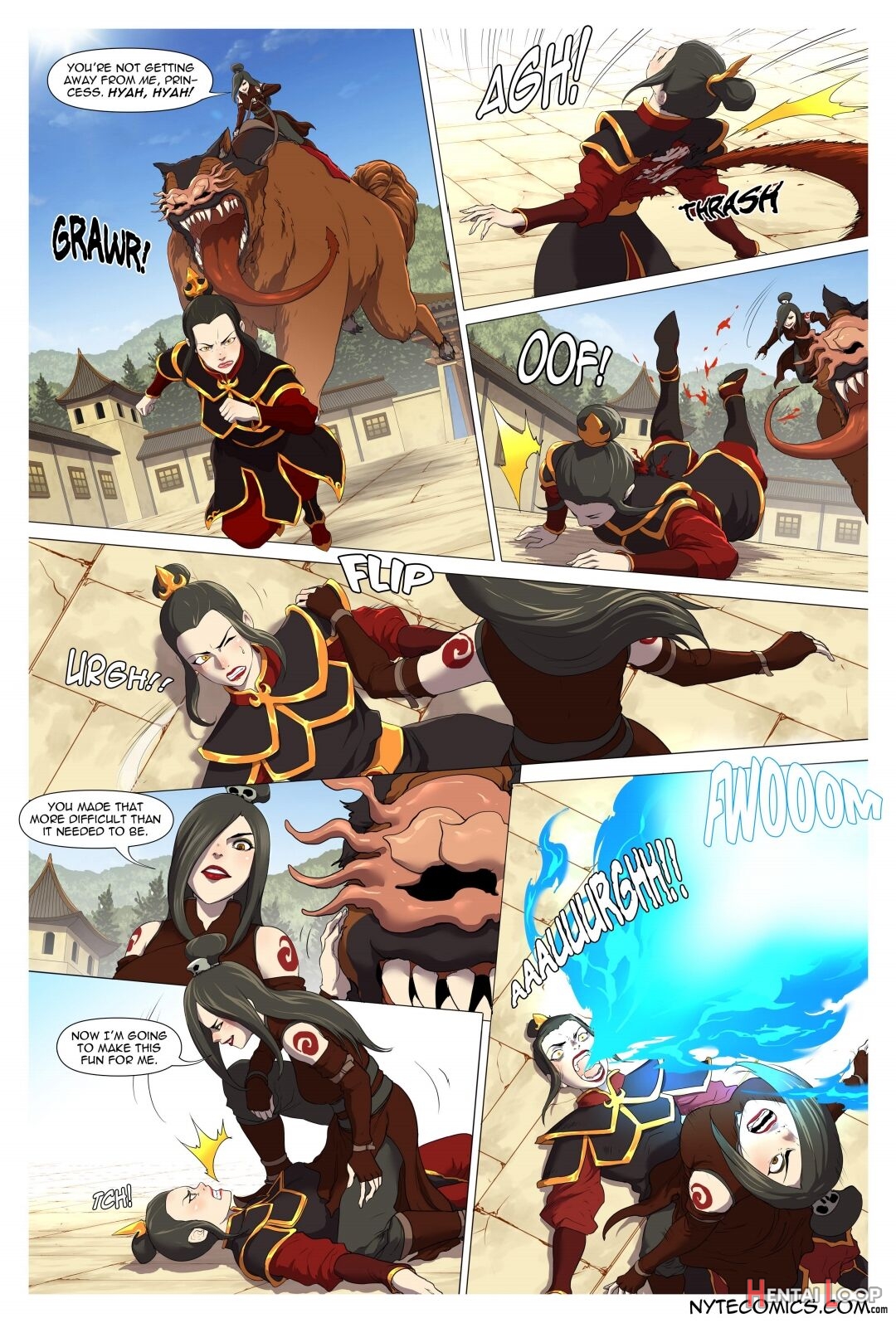 Azula doujin