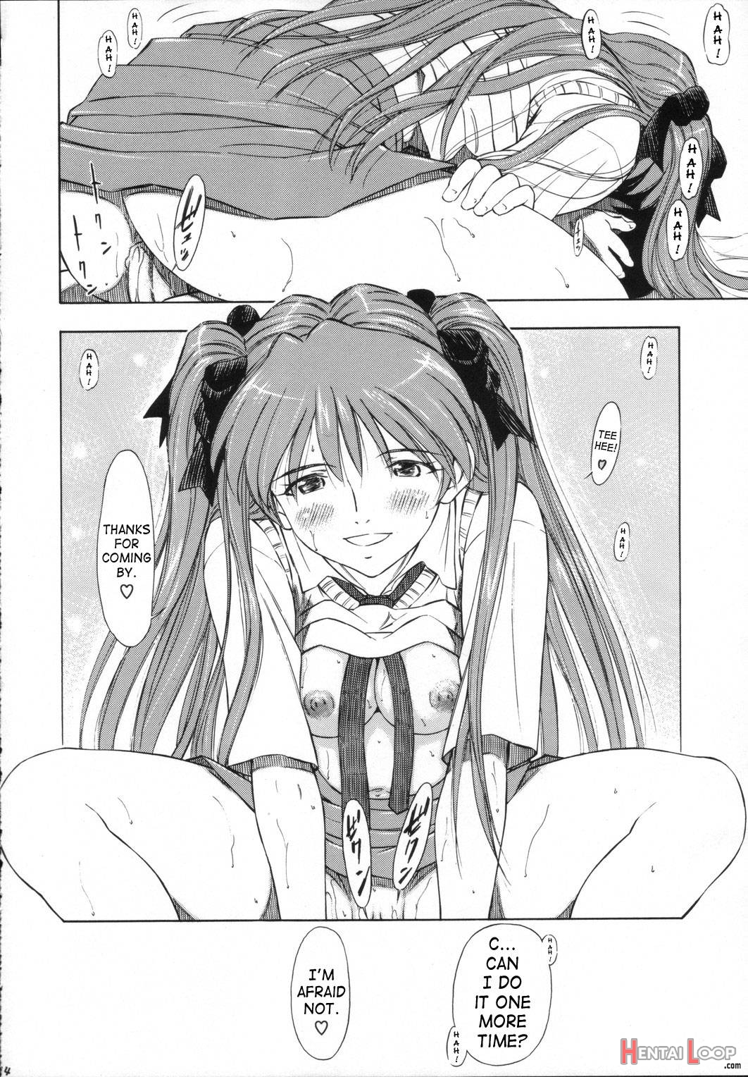 Ayanami Asuka Milk Cafe Au Lait page 13