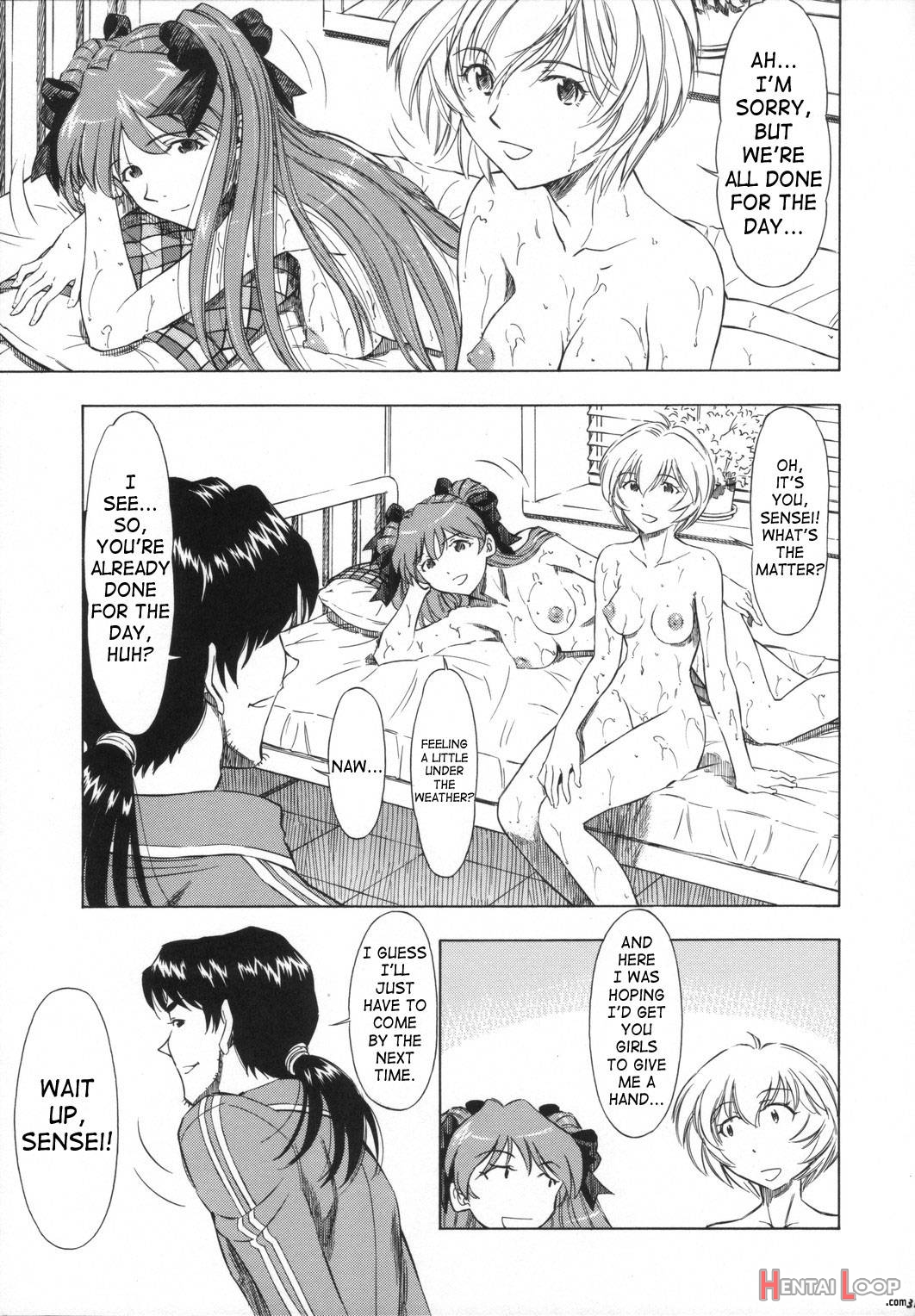 Ayanami Asuka Milk Cafe Au Lait page 30