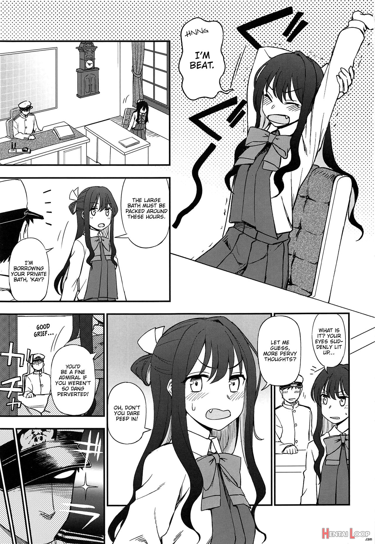 Bathroom Sex With Naganami-sama page 2