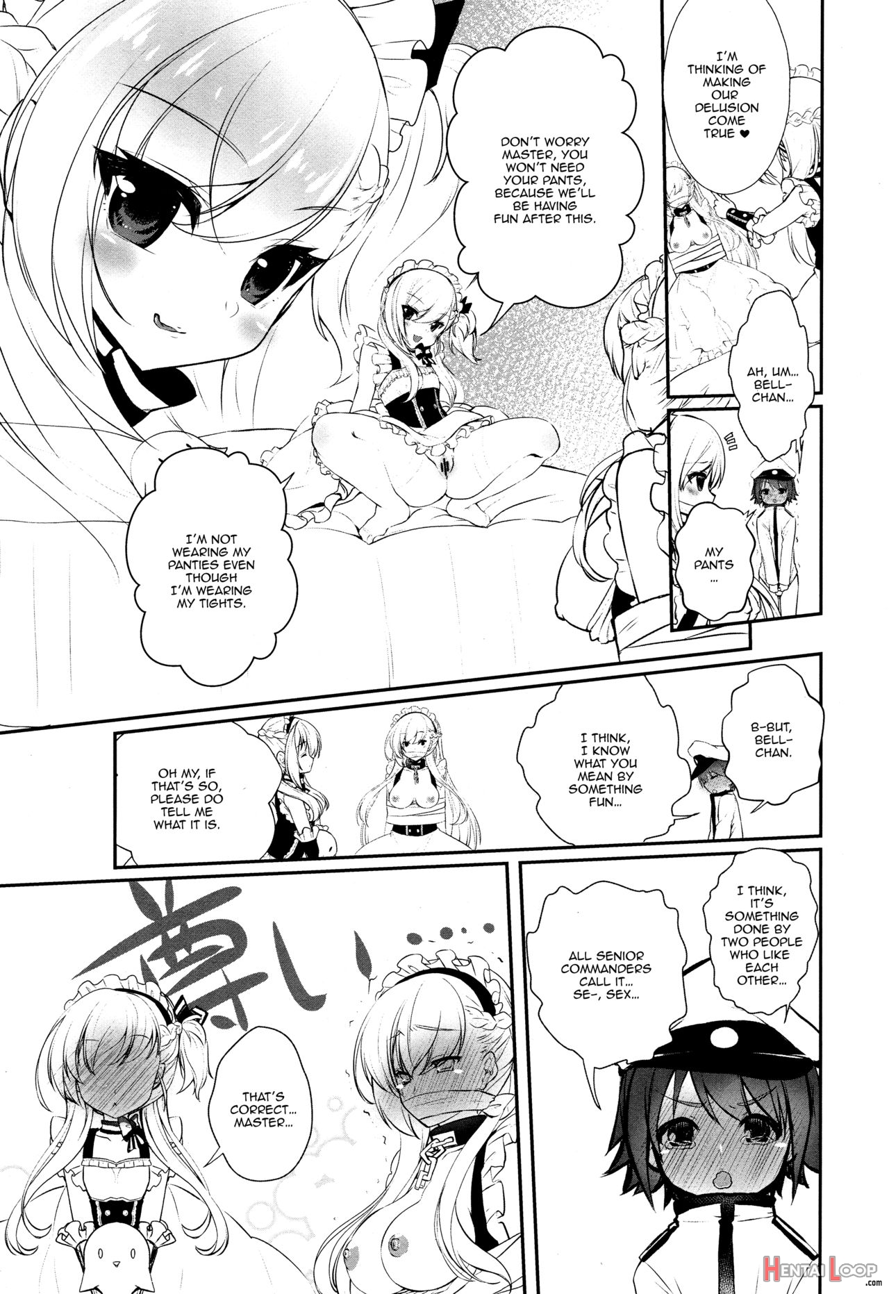 Belfast Desu, Goshujin-sama. page 12