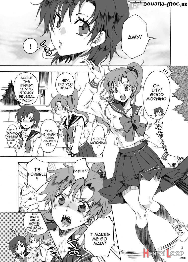 Bishoujo Senshi Ni Oshioki! ~ Shokushu-hen ~ ! page 2