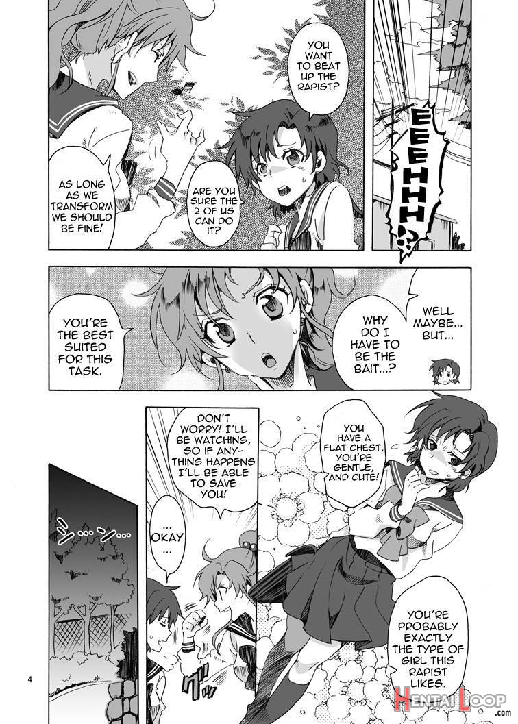 Bishoujo Senshi Ni Oshioki! ~ Shokushu-hen ~ ! page 3