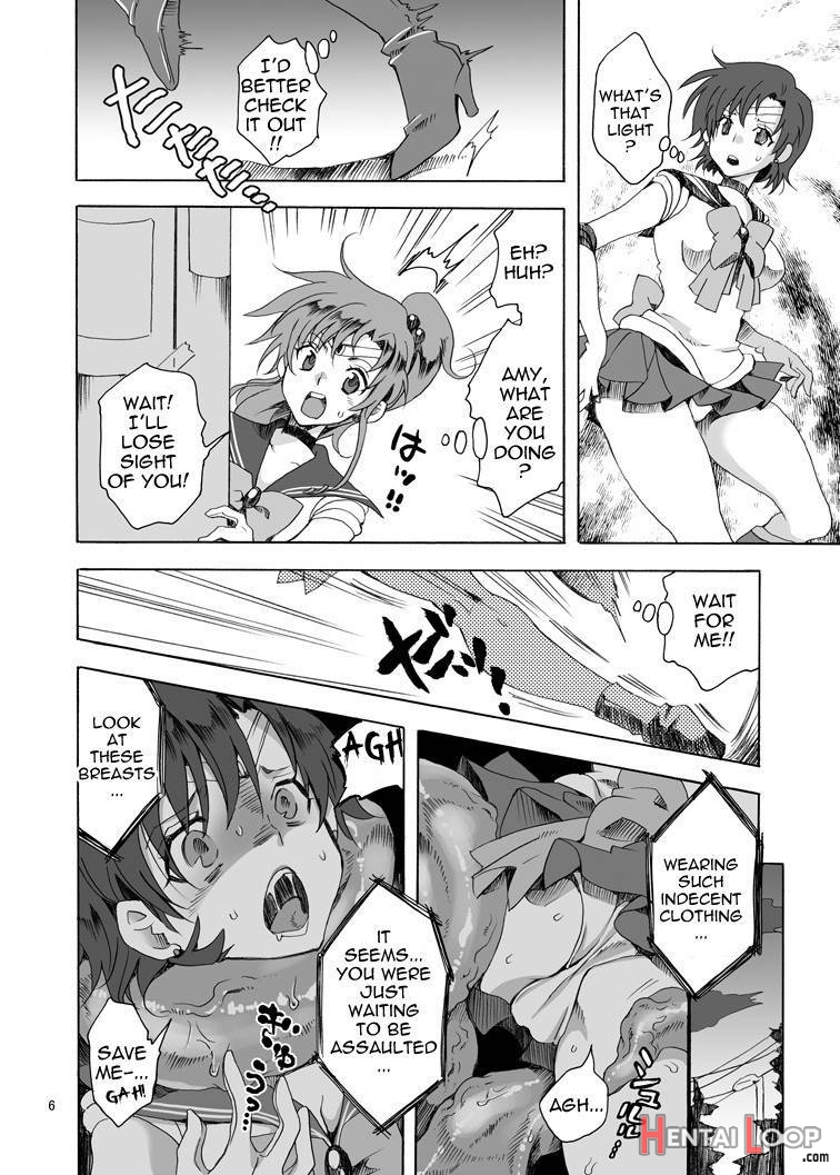 Bishoujo Senshi Ni Oshioki! ~ Shokushu-hen ~ ! page 5