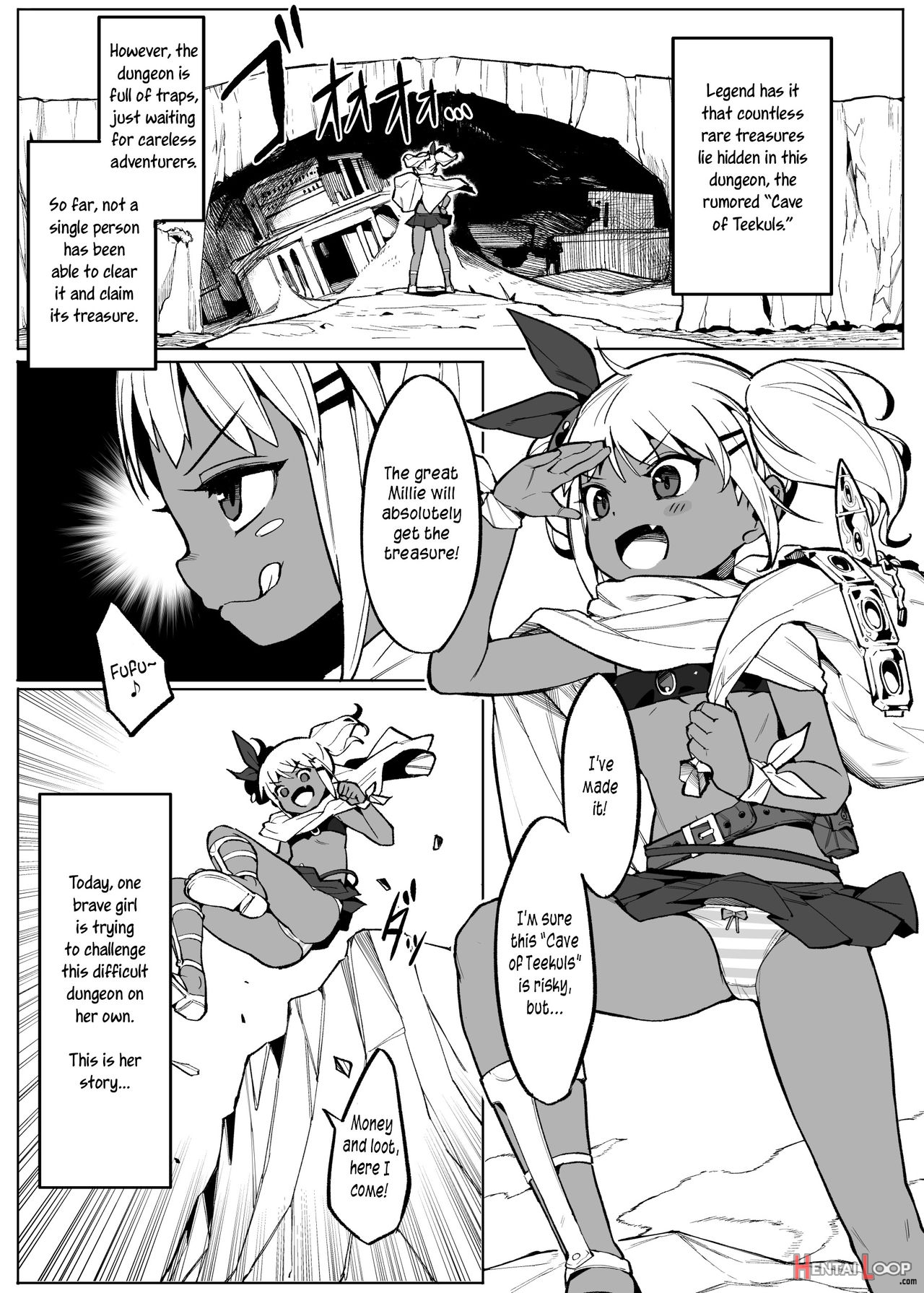 Bishoujo Touzoku Kusuguri Trap Dungeon! page 2