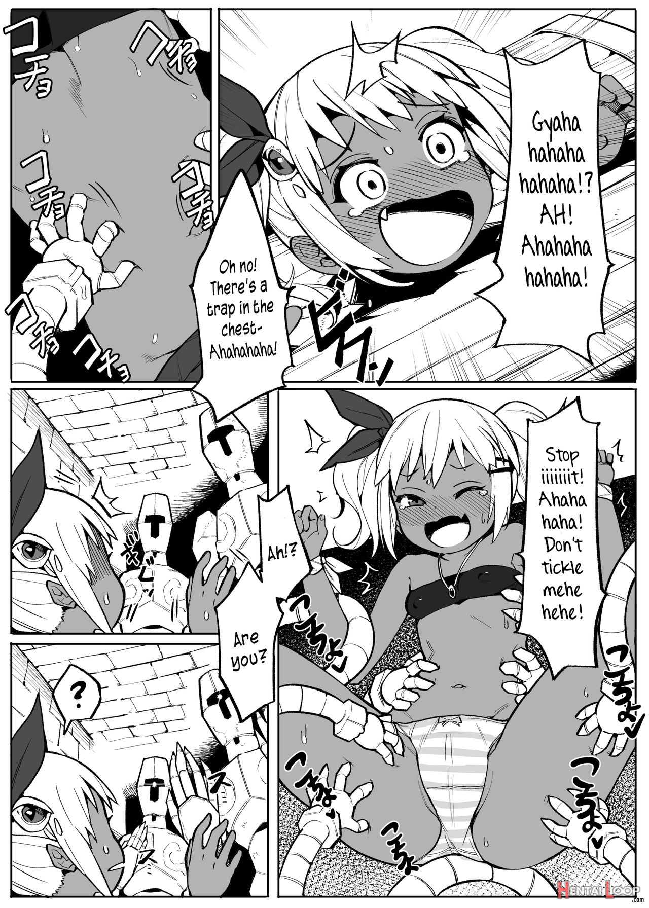 Bishoujo Touzoku Kusuguri Trap Dungeon! page 7