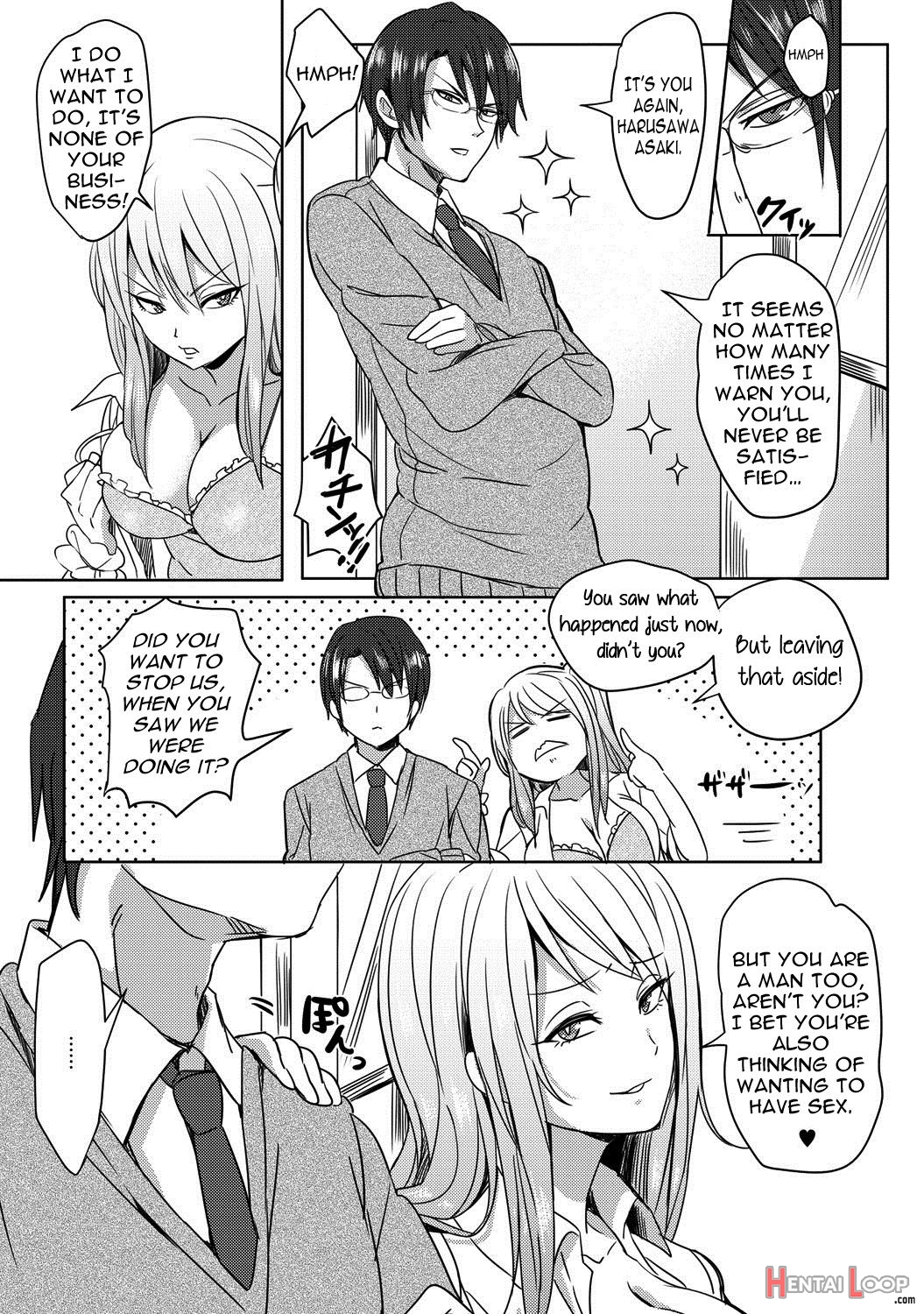 Bitch-chan Vs. Megane-kun page 3