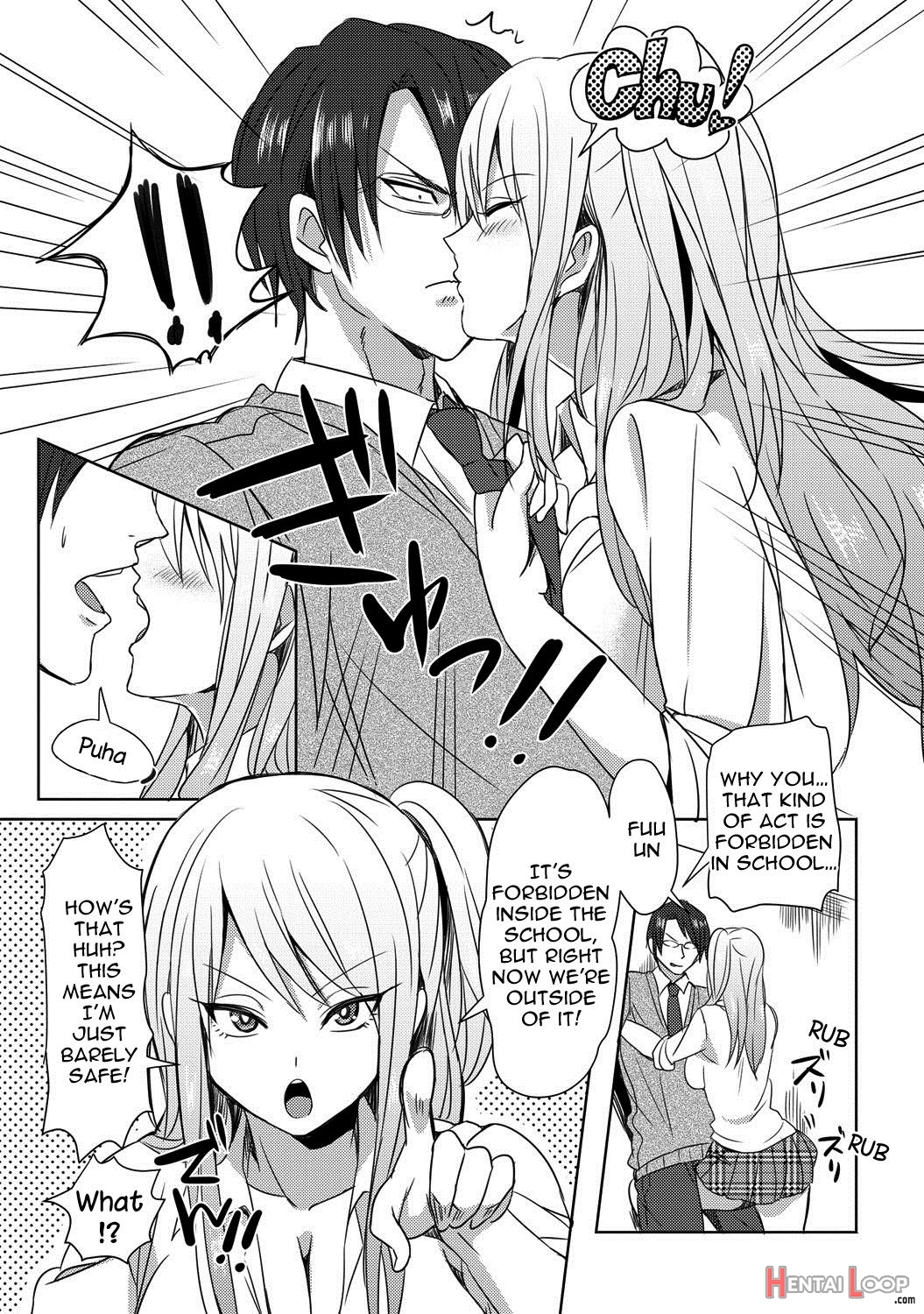 Bitch-chan Vs. Megane-kun page 8