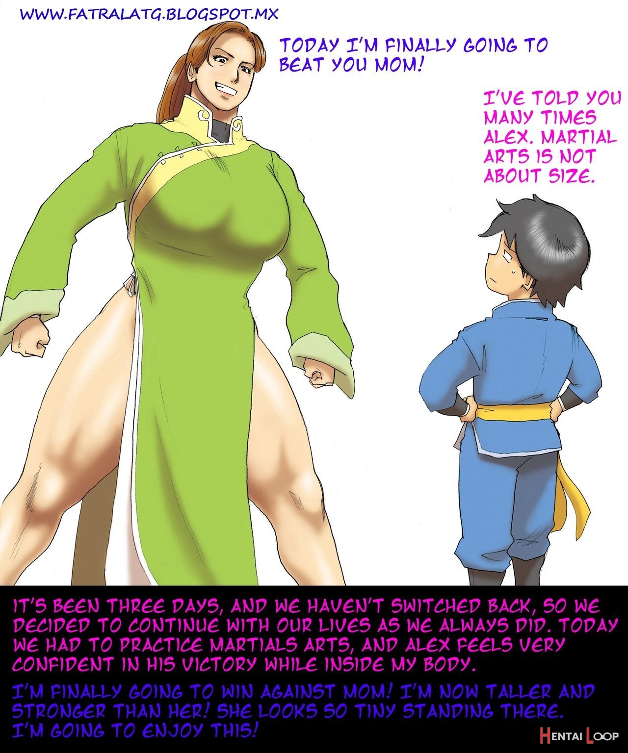 Bodyswap Between A Monther And Her Son page 8