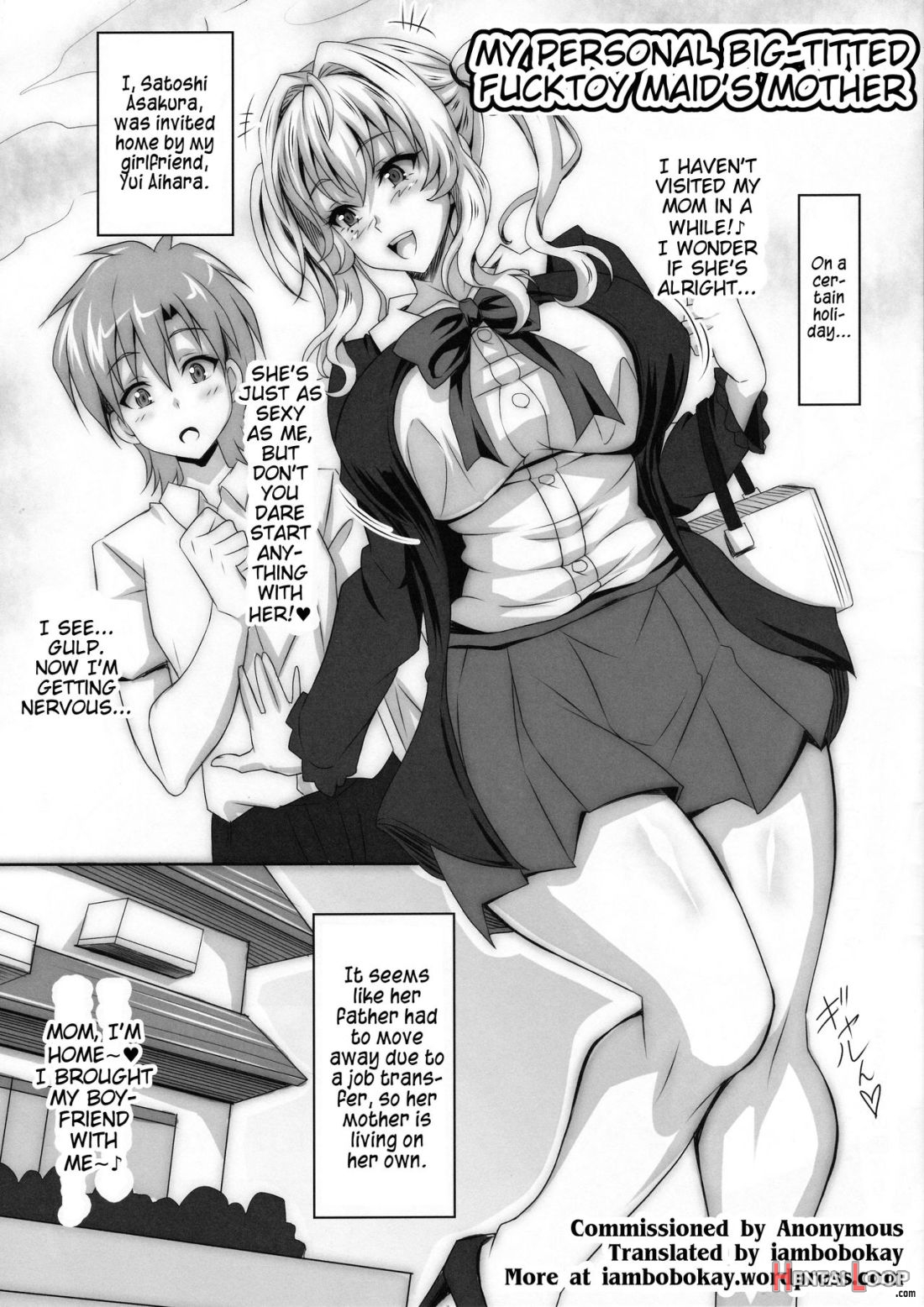 Boku Dake No Bakunyuu Ona-maid No Hahaoya page 2