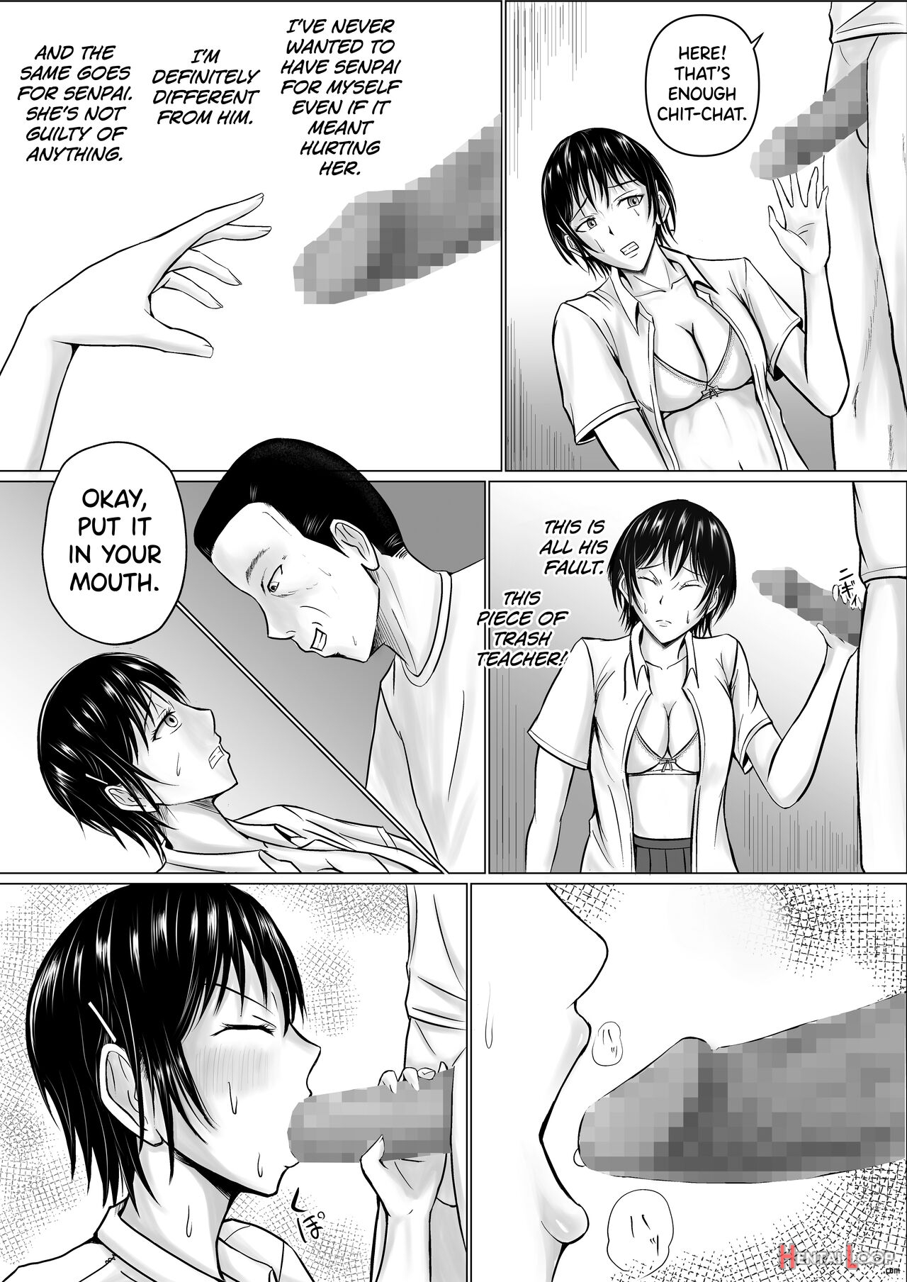 Boku Ga Senpai No Karada O Mamorunda page 33