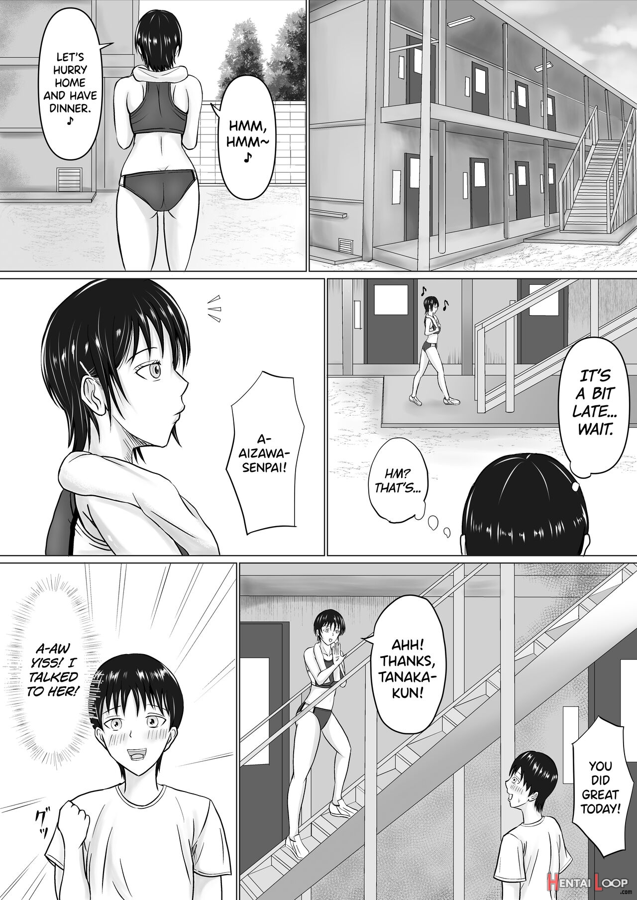 Boku Ga Senpai No Karada O Mamorunda page 6