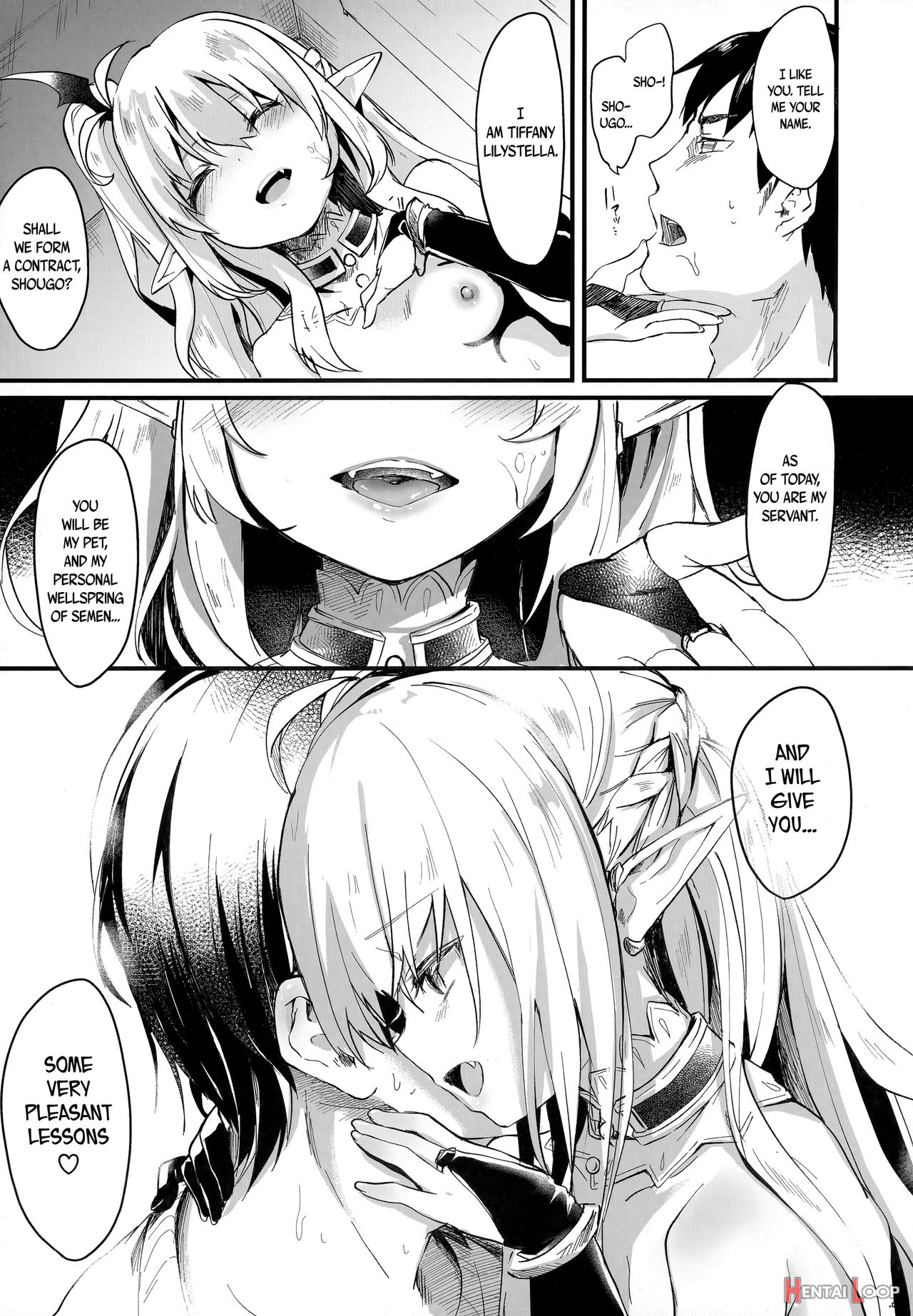 Boku Wa Chiisana Succubus No Shimobe - I Am A Slave Of A Small Succubus page 35