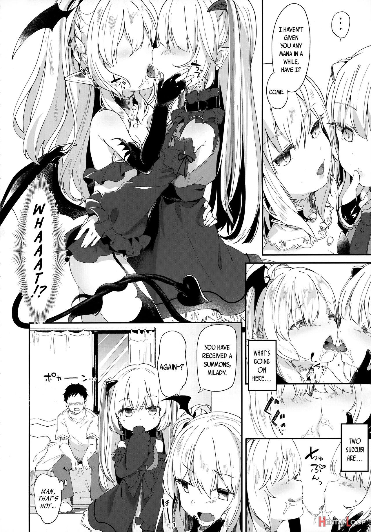 Boku Wa Chiisana Succubus No Shimobe - I Am A Slave Of A Small Succubus page 56