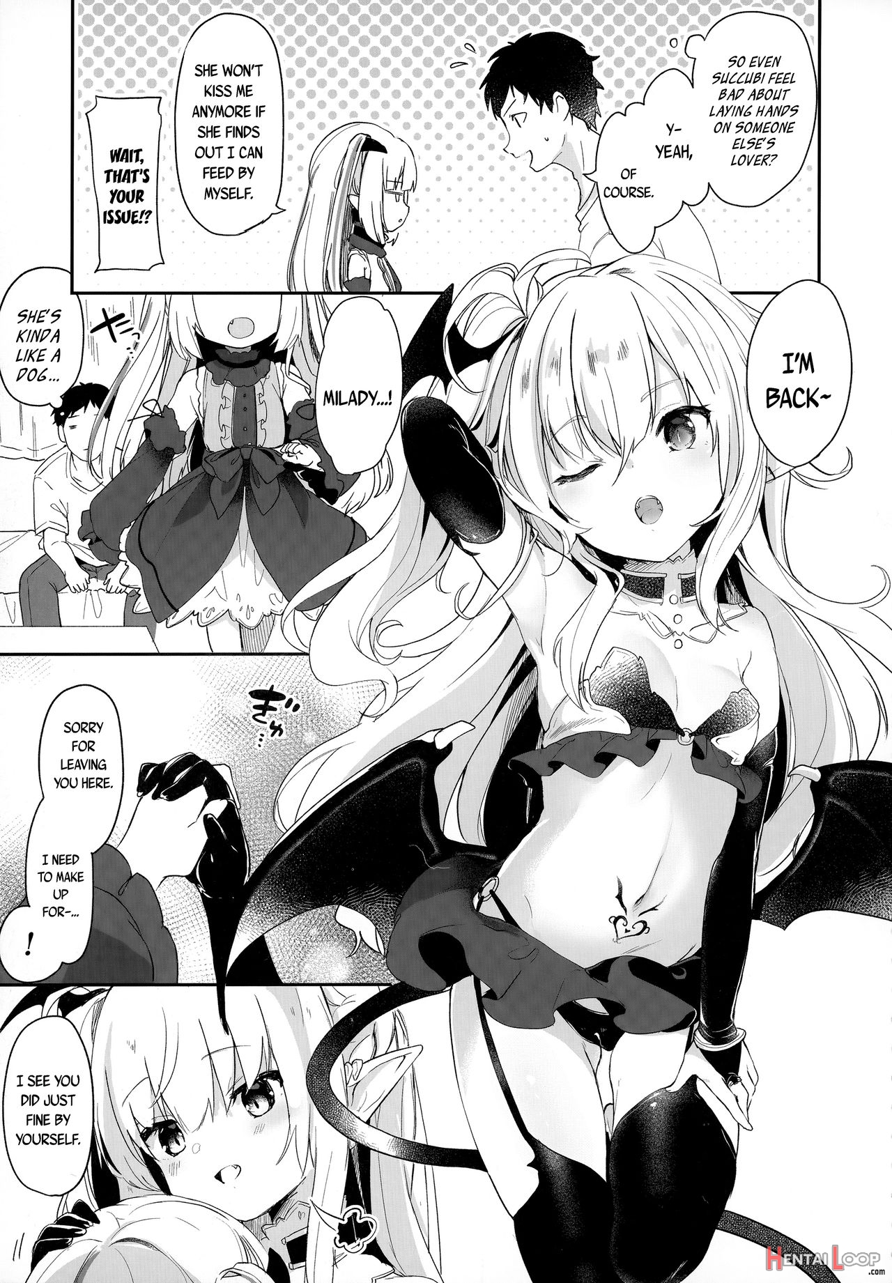 Boku Wa Chiisana Succubus No Shimobe - I Am A Slave Of A Small Succubus page 79