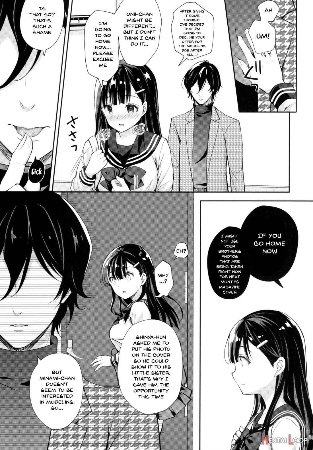 Brocon De Kyonyuu Na Imouto O Tsumamigui page 13