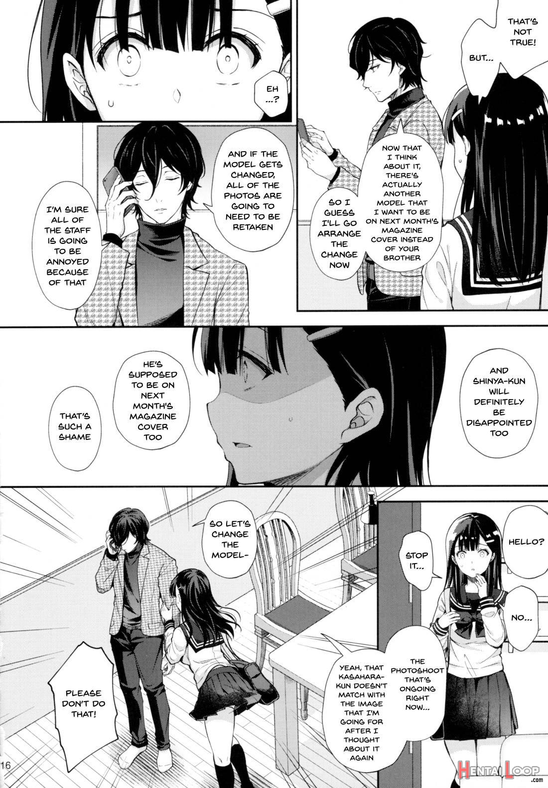 Brocon De Kyonyuu Na Imouto O Tsumamigui page 14