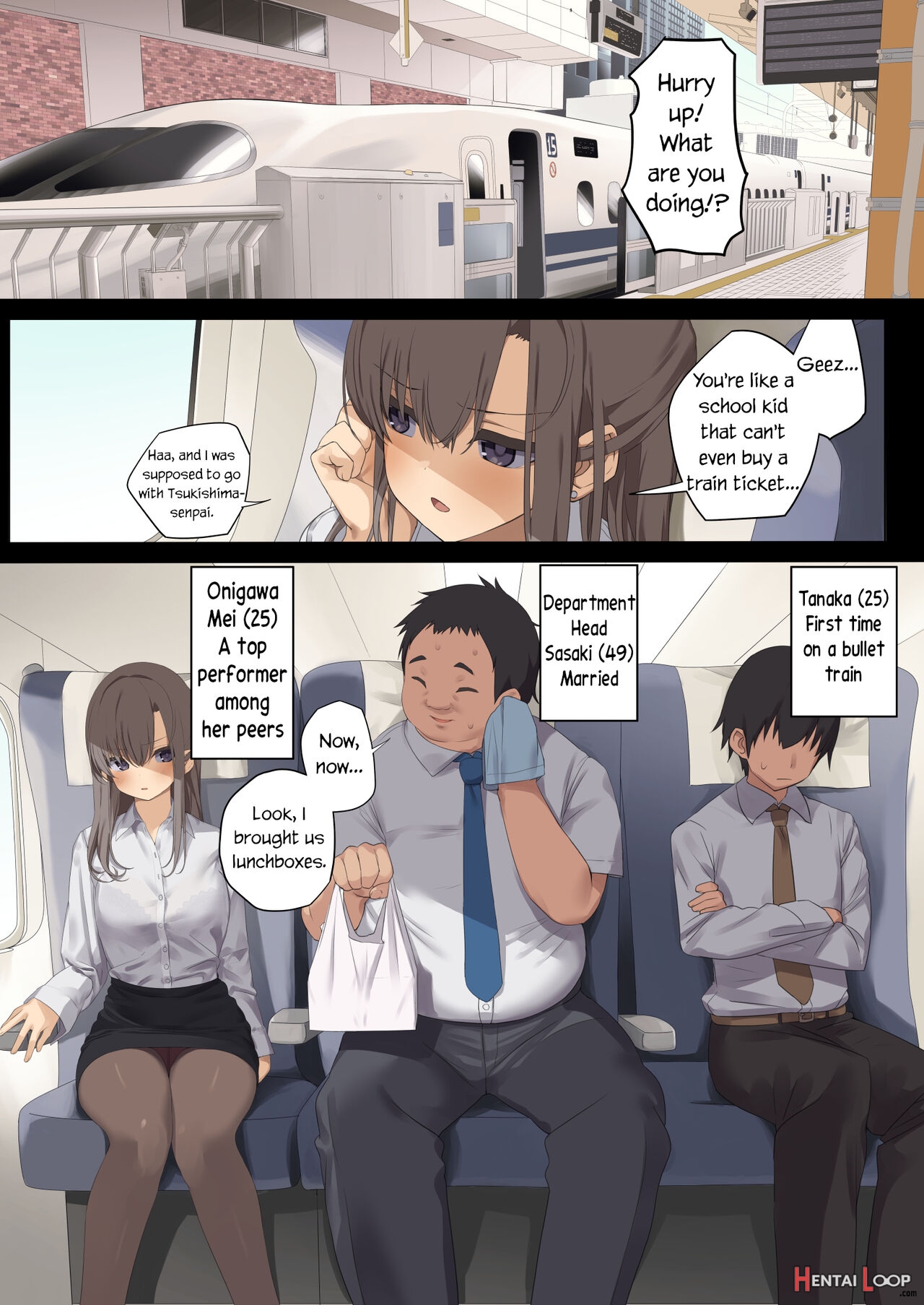 Business Sex Manners ~business Trip~ page 3
