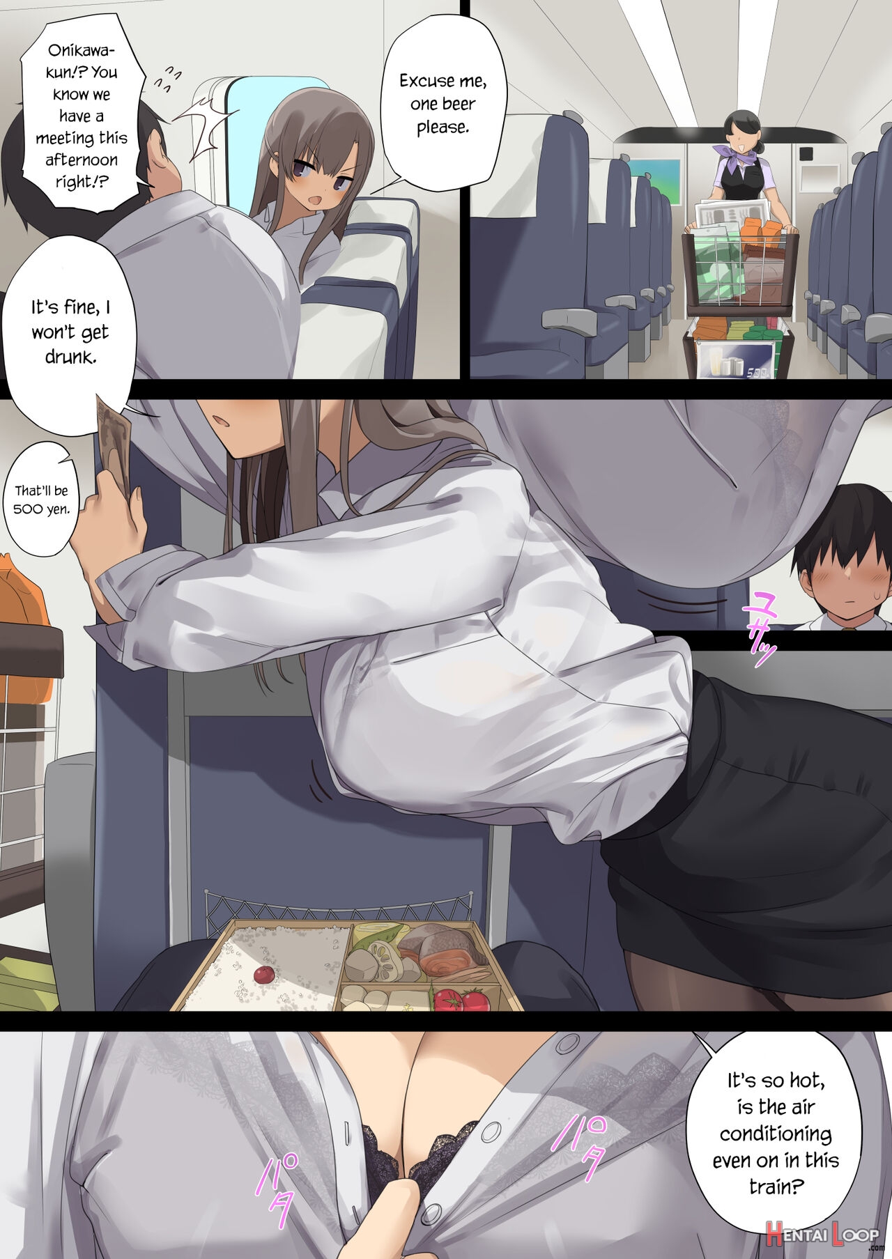 Business Sex Manners ~business Trip~ page 4