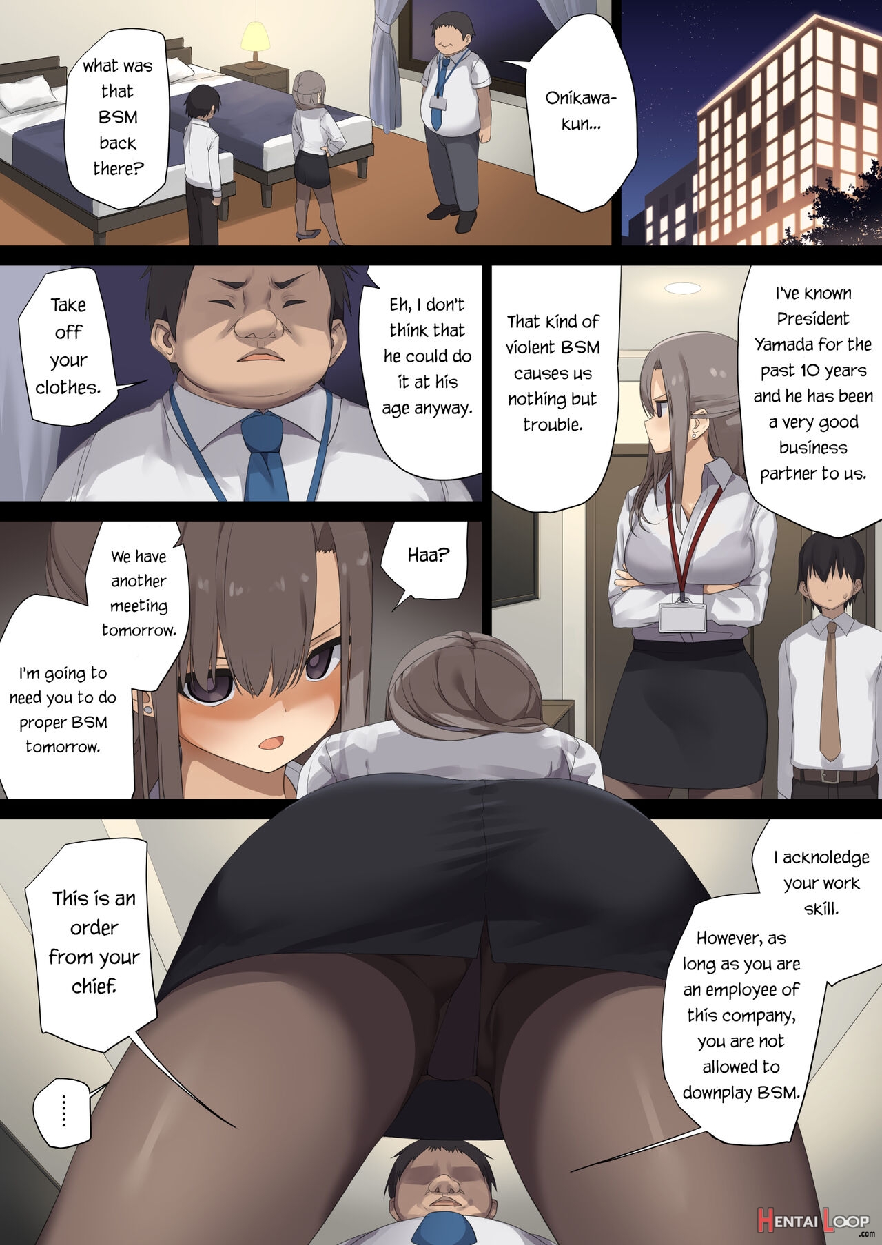 Business Sex Manners ~business Trip~ page 8