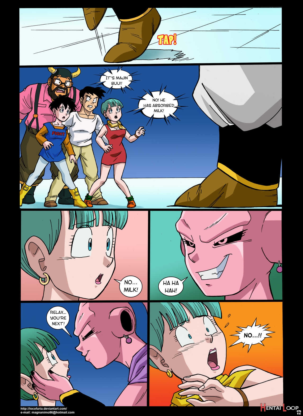 Buu's Bodies #1 - Milk page 14